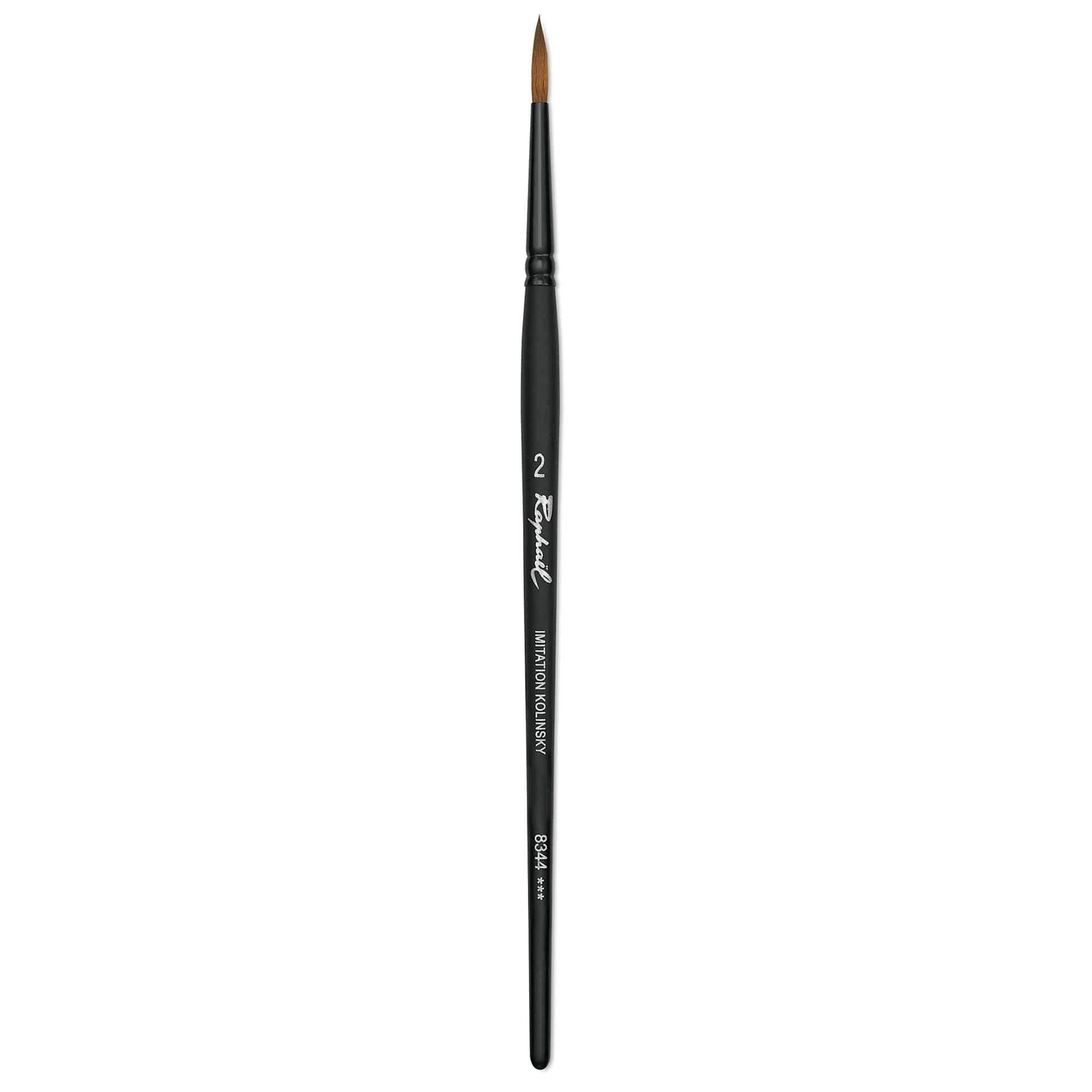 Raphaël Stradivarius Synthetic Kolinsky Sable Brush - Round, Size 2, Short Handle