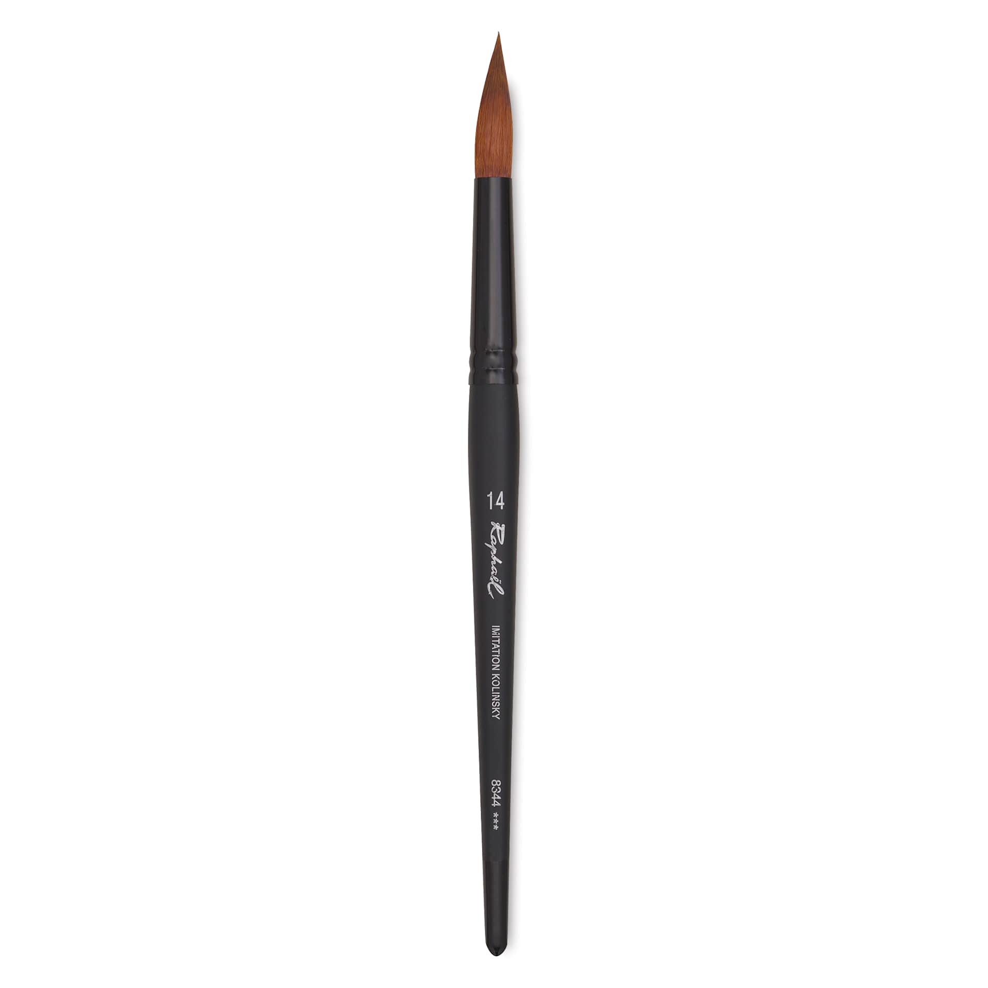 Raphaël Stradivarius Synthetic Kolinsky Sable Brush - Round, Size 14, Short Handle