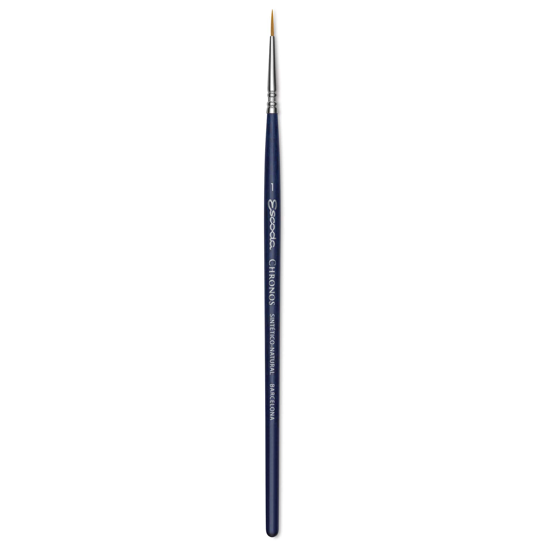 Escoda Chronos Brush - Short Handle, Round, Size 1