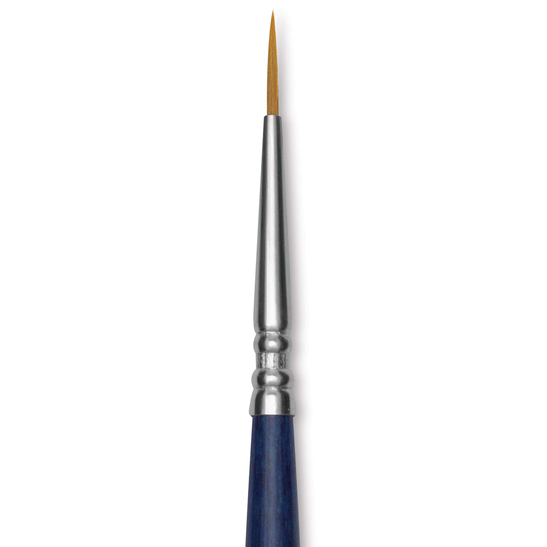 Escoda Chronos Brush - Short Handle, Round, Size 1, close-up