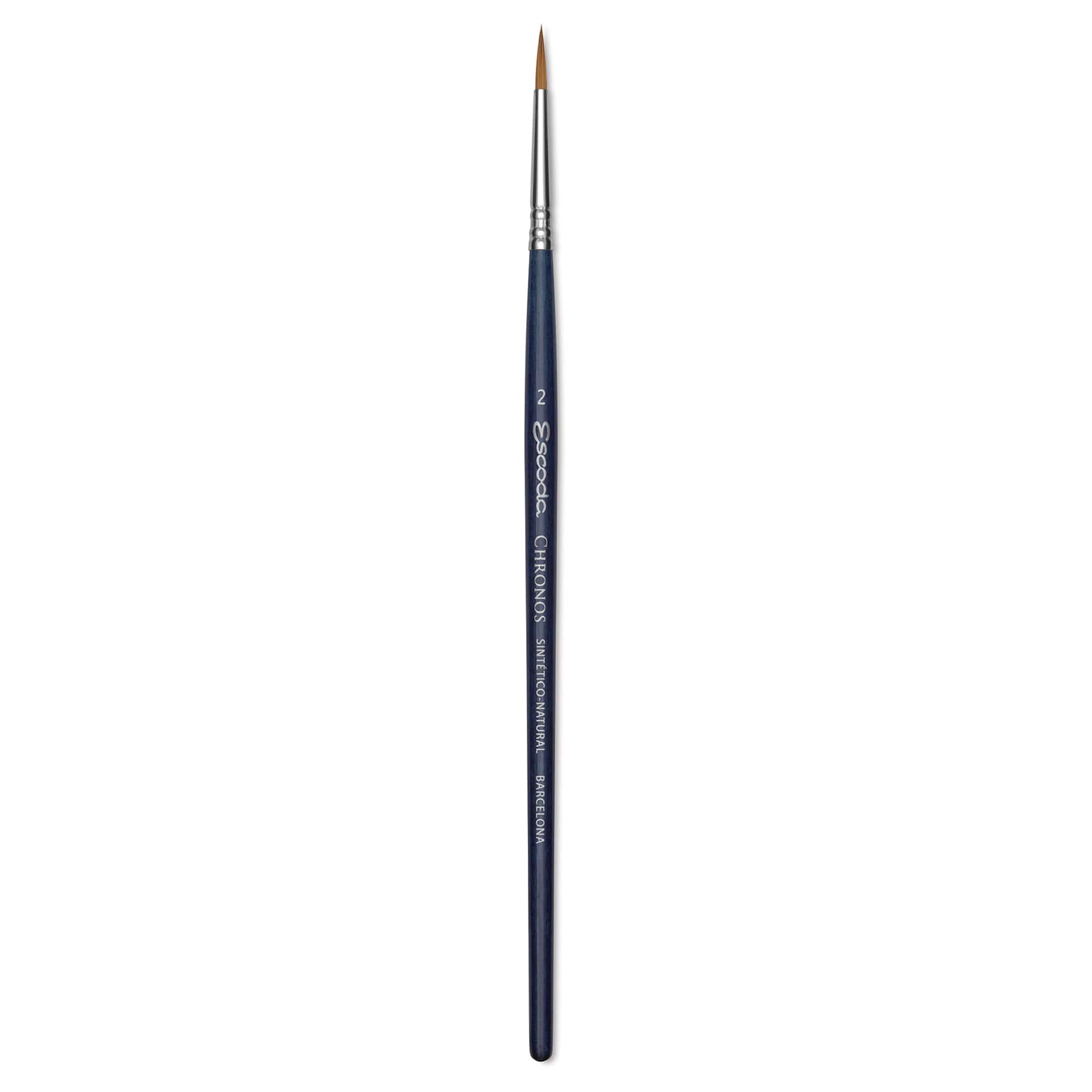 Escoda Chronos Brush - Short Handle, Round, Size 2