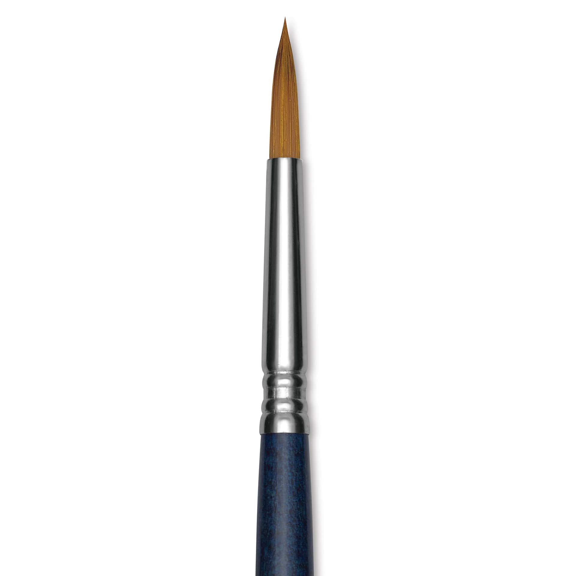 Escoda Chronos Brush - Short Handle, Round, Size 8, close-up