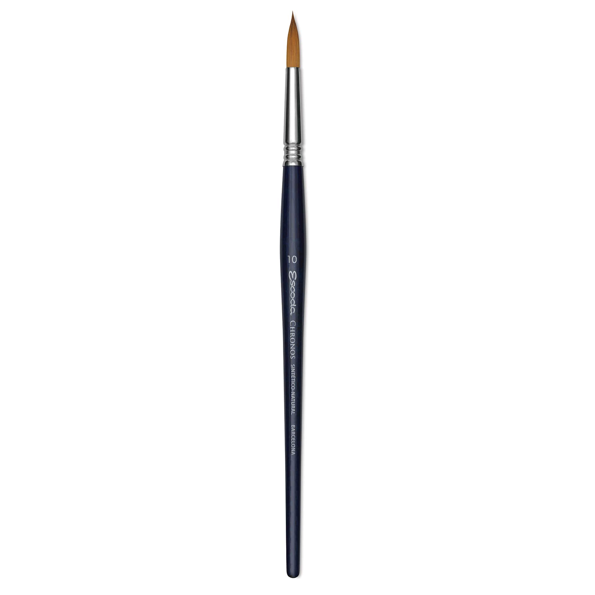 Escoda Chronos Brush - Short Handle, Round, Size 10