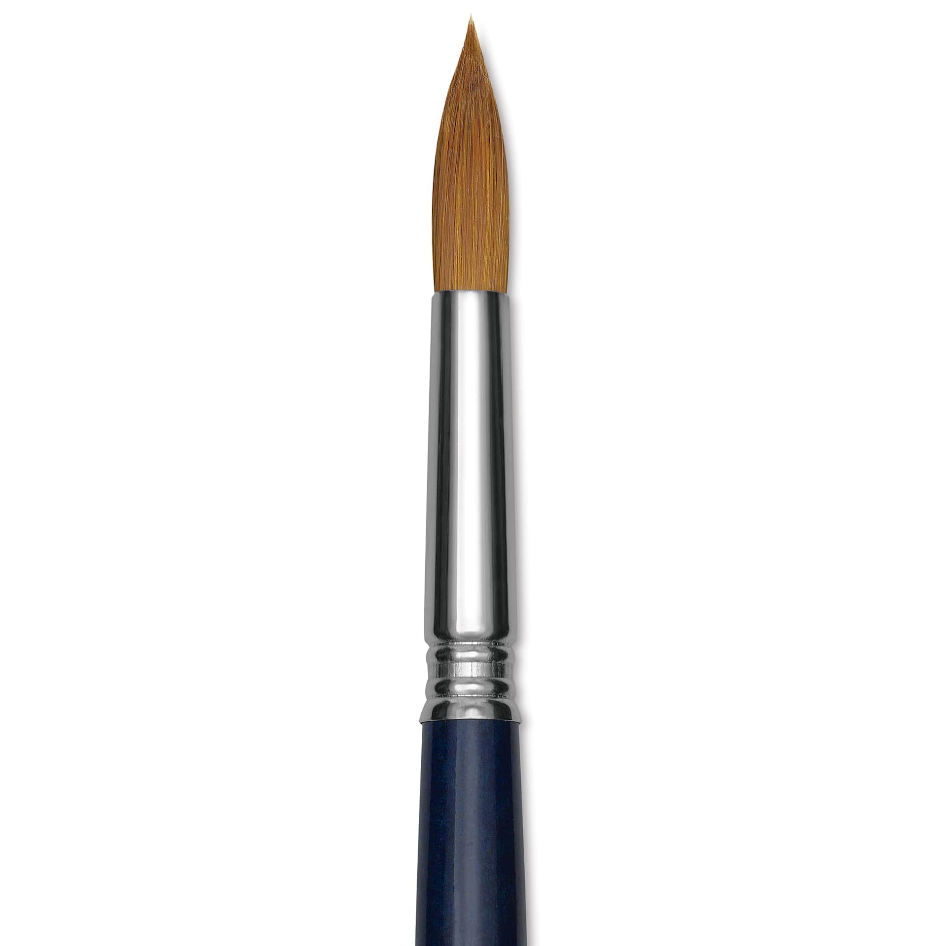 Escoda Chronos Brush - Short Handle, Round, Size 14, close-up