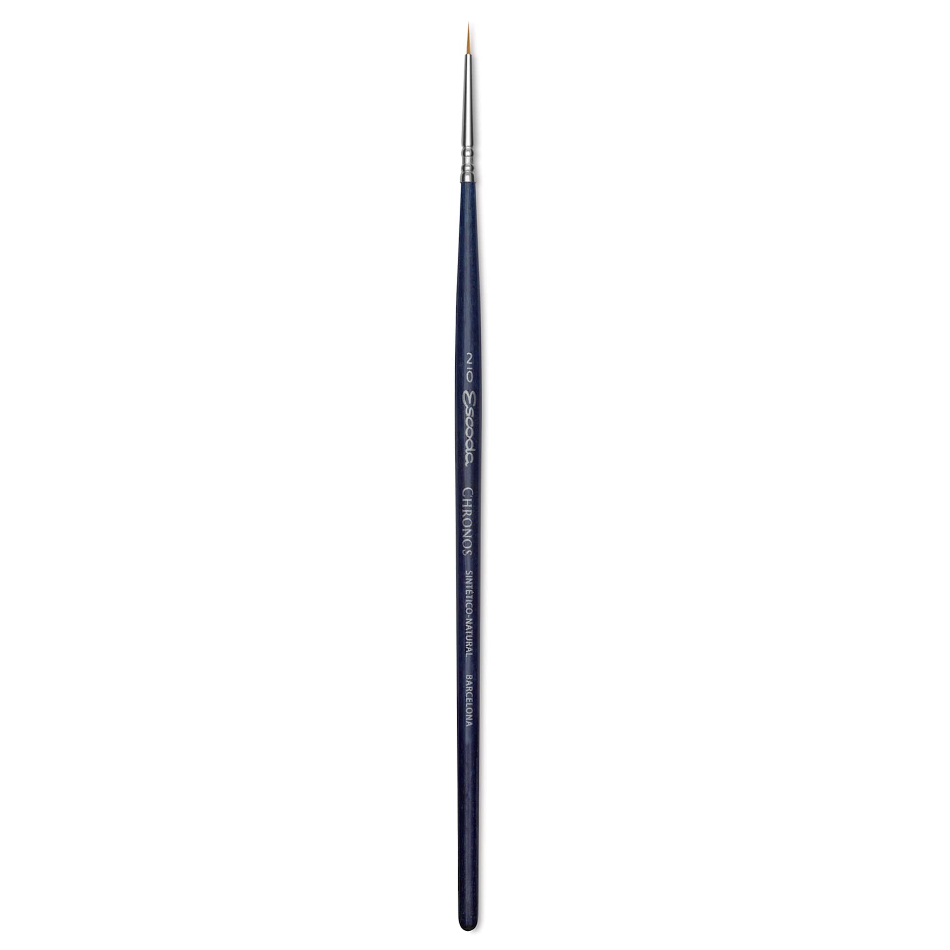 Escoda Chronos Brush - Short Handle, Round, Size 2/0