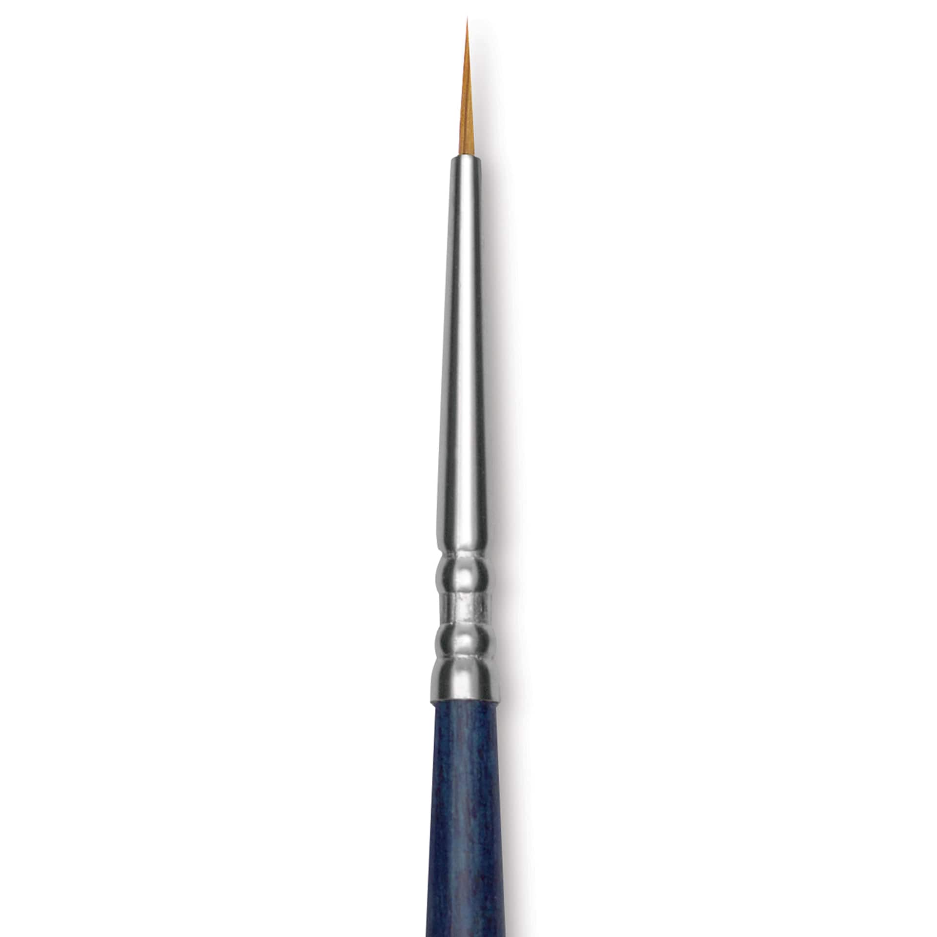 Escoda Chronos Brush - Short Handle, Round, Size 2/0, close-up