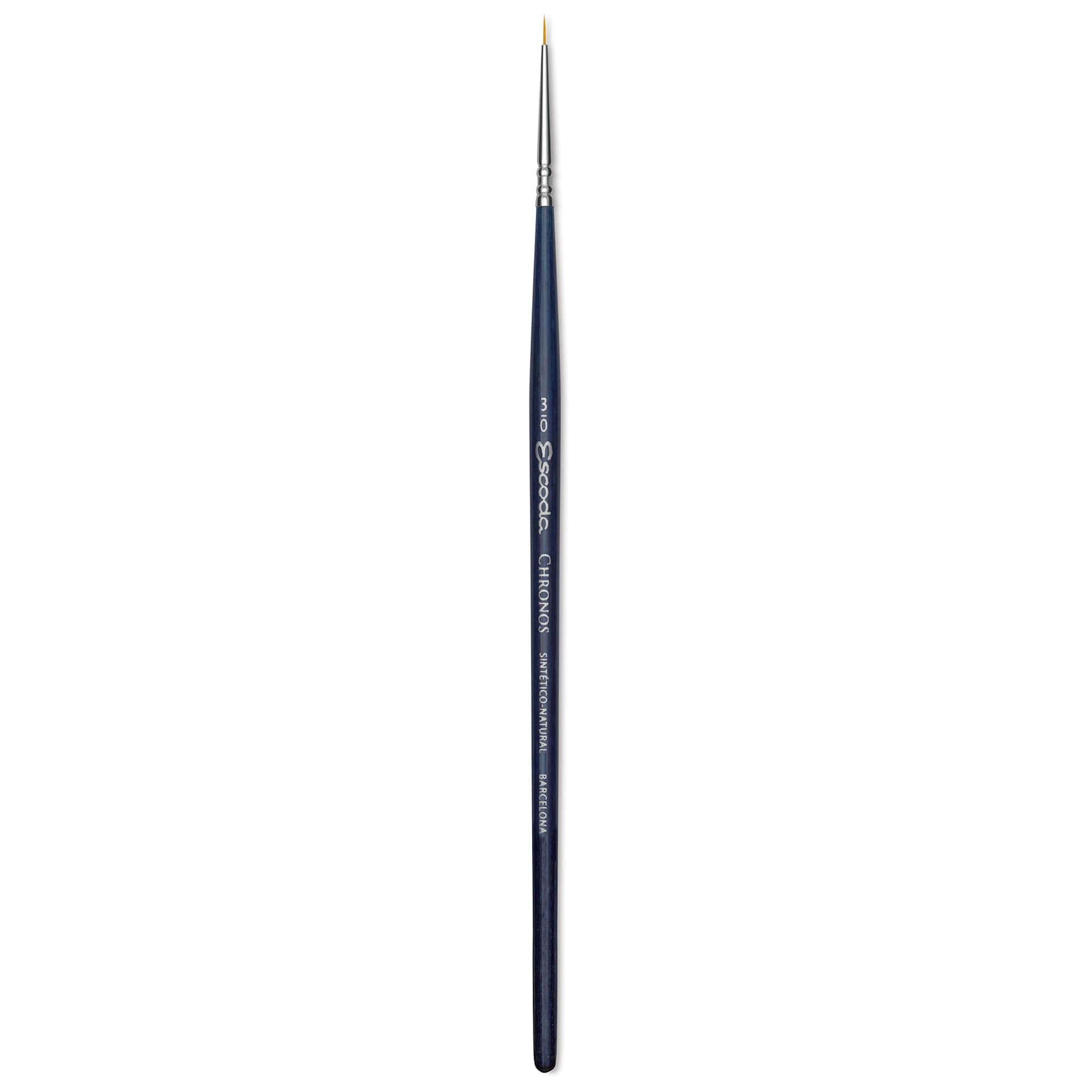 Escoda Chronos Brush - Short Handle, Round, Size 3/0