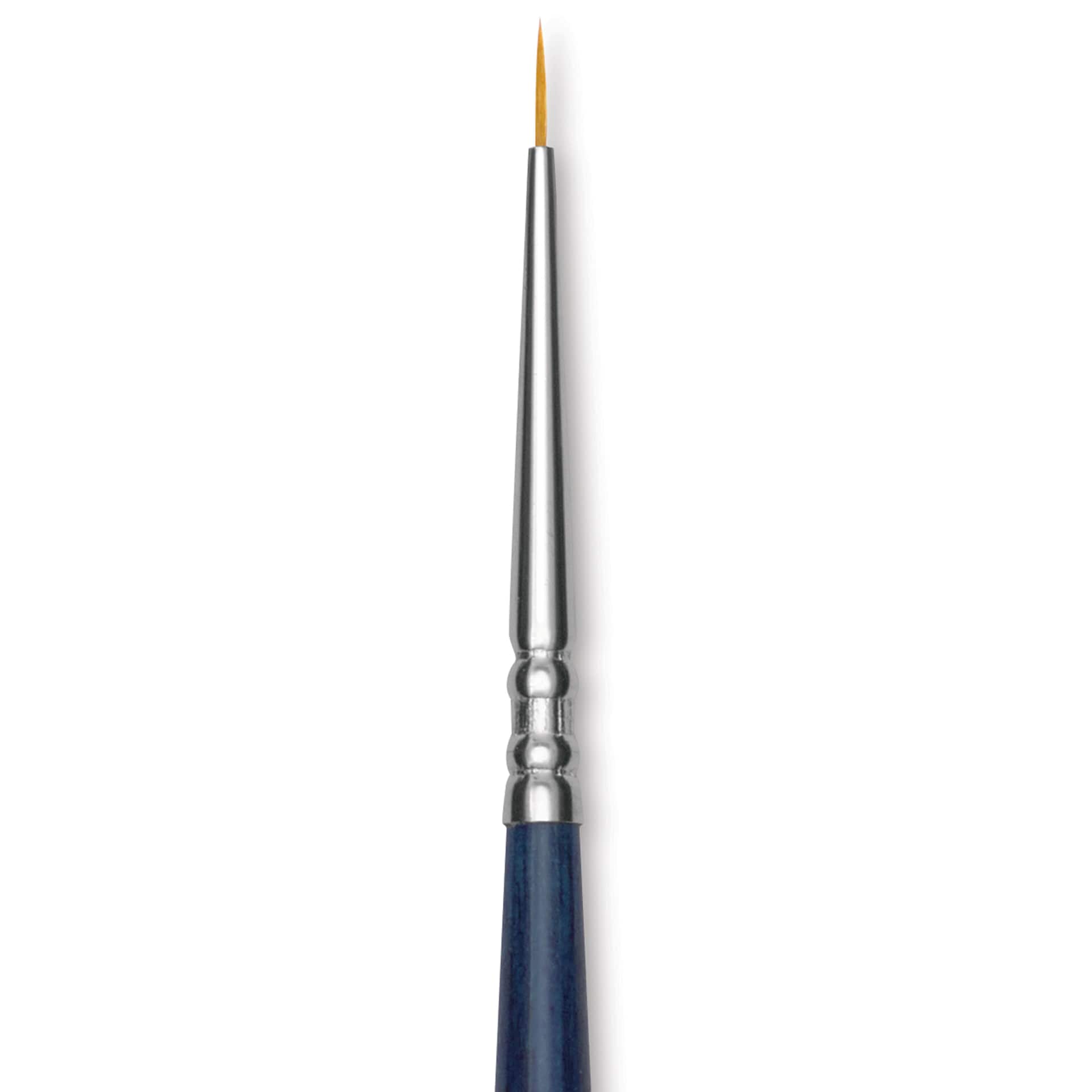 Escoda Chronos Brush - Short Handle, Round, Size 3/0, close-up