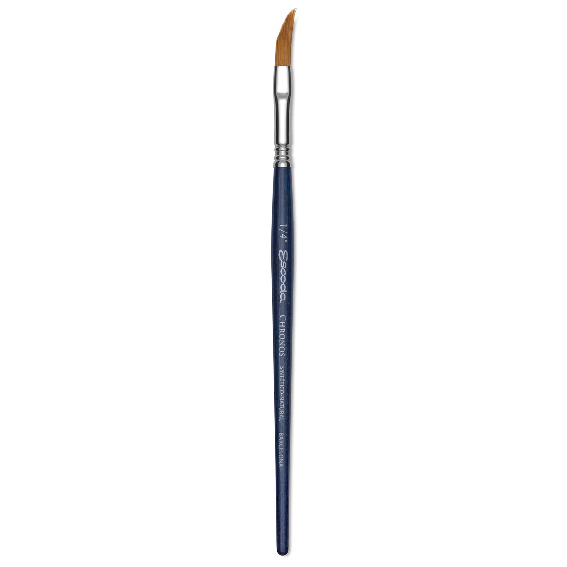 Escoda Chronos Brush - Short Handle, Dagger, Size 1/4"