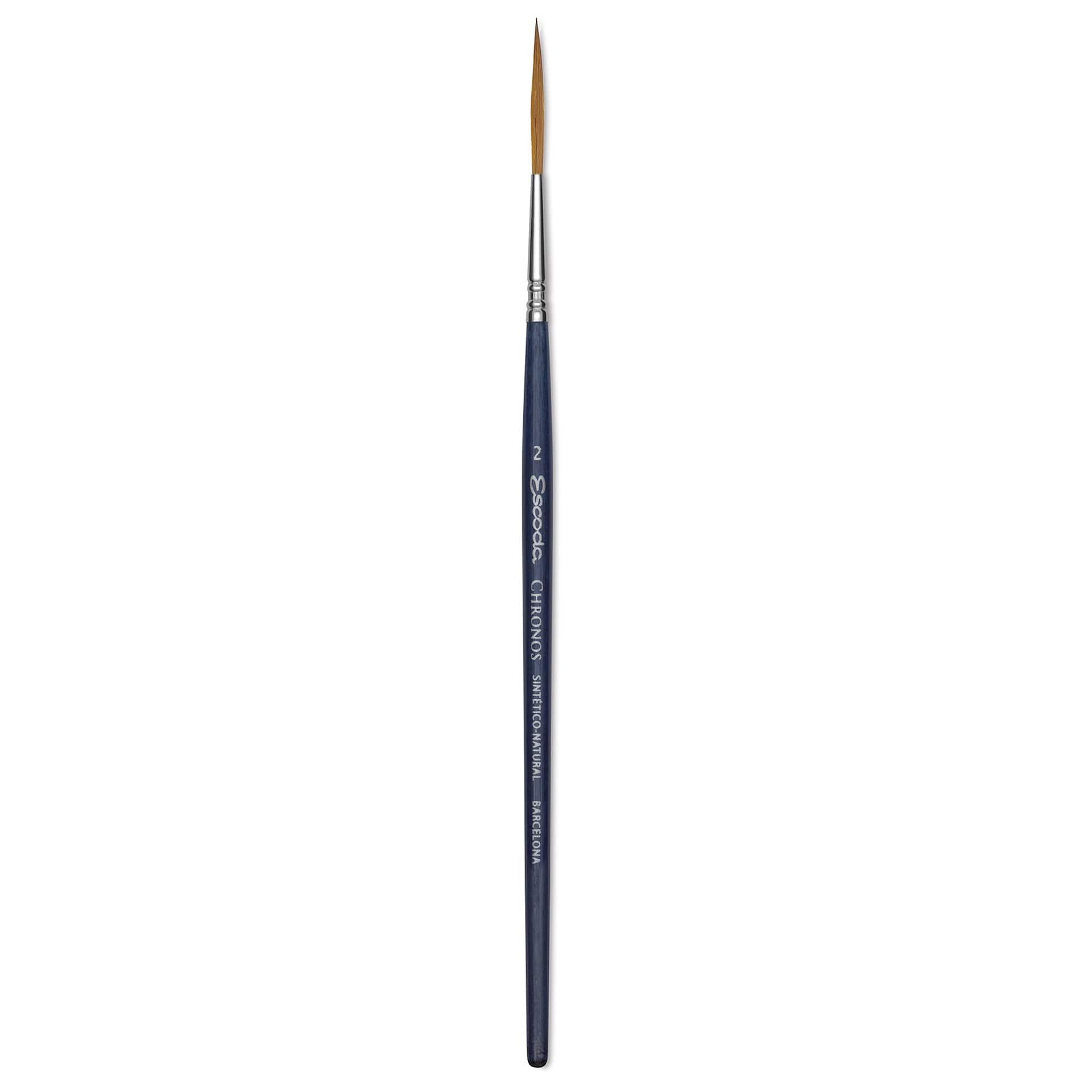 Escoda Chronos Brush - Short Handle, Rigger, Size 2