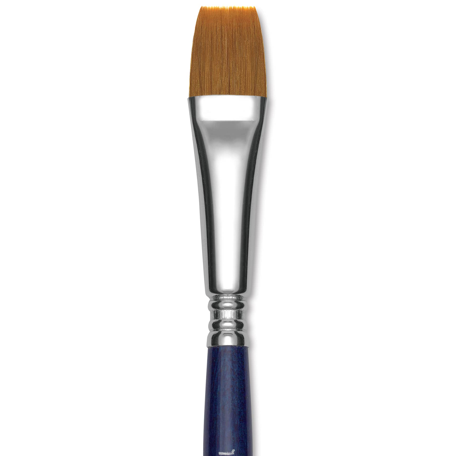 Escoda Chronos Brush - Short Handle, Bright, Size 1/2", close-up