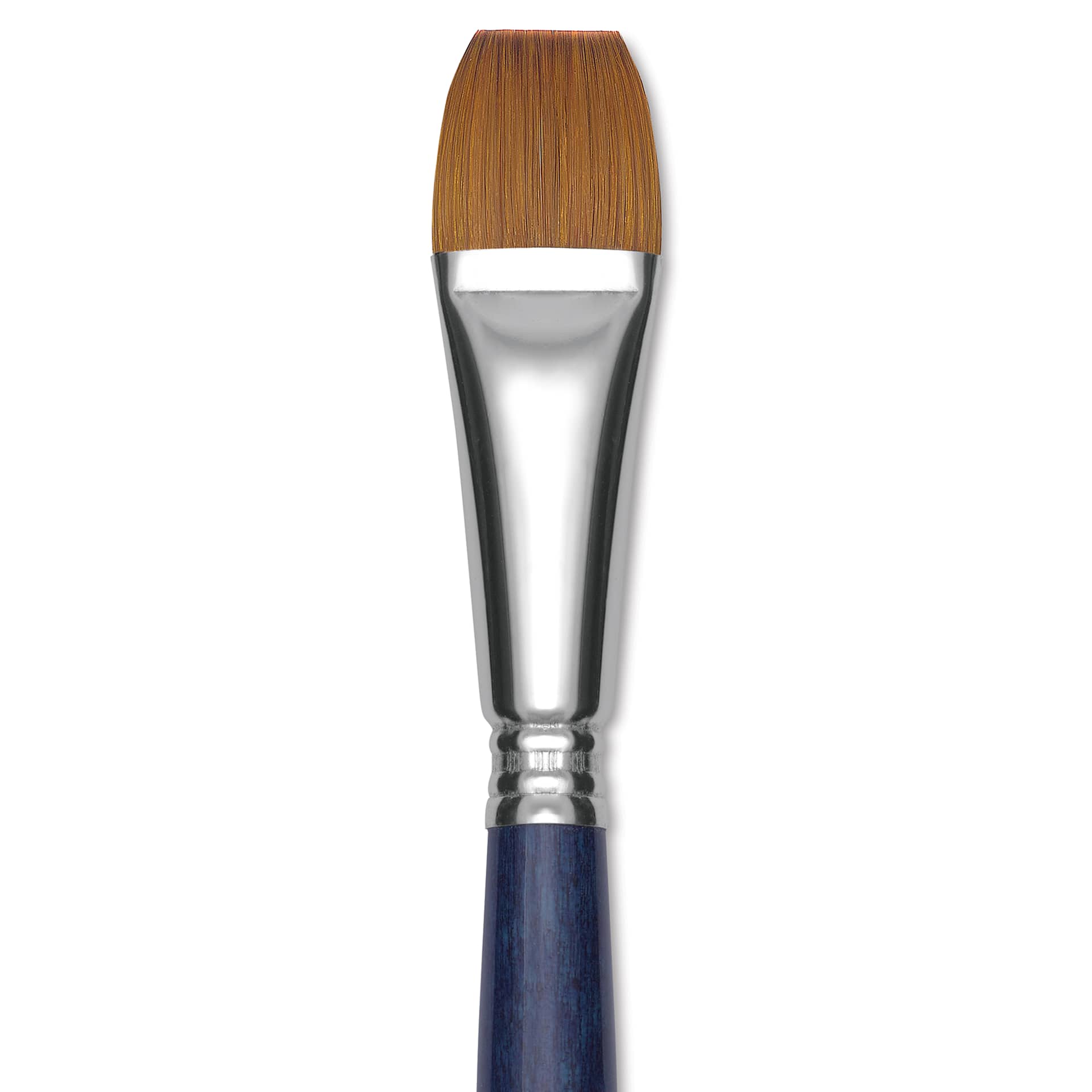 Escoda Chronos Brush - Short Handle, Bright, Size 3/4", close-up