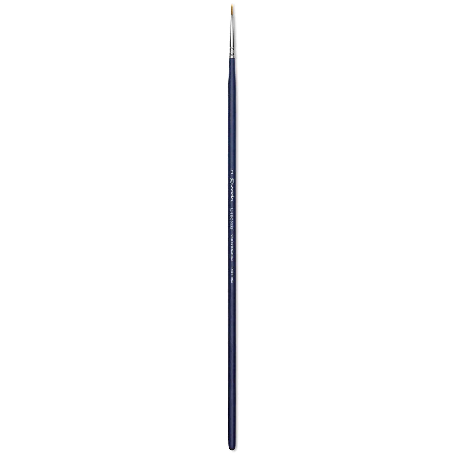 Escoda Chronos Brush - Long Handle, Round, Size 0