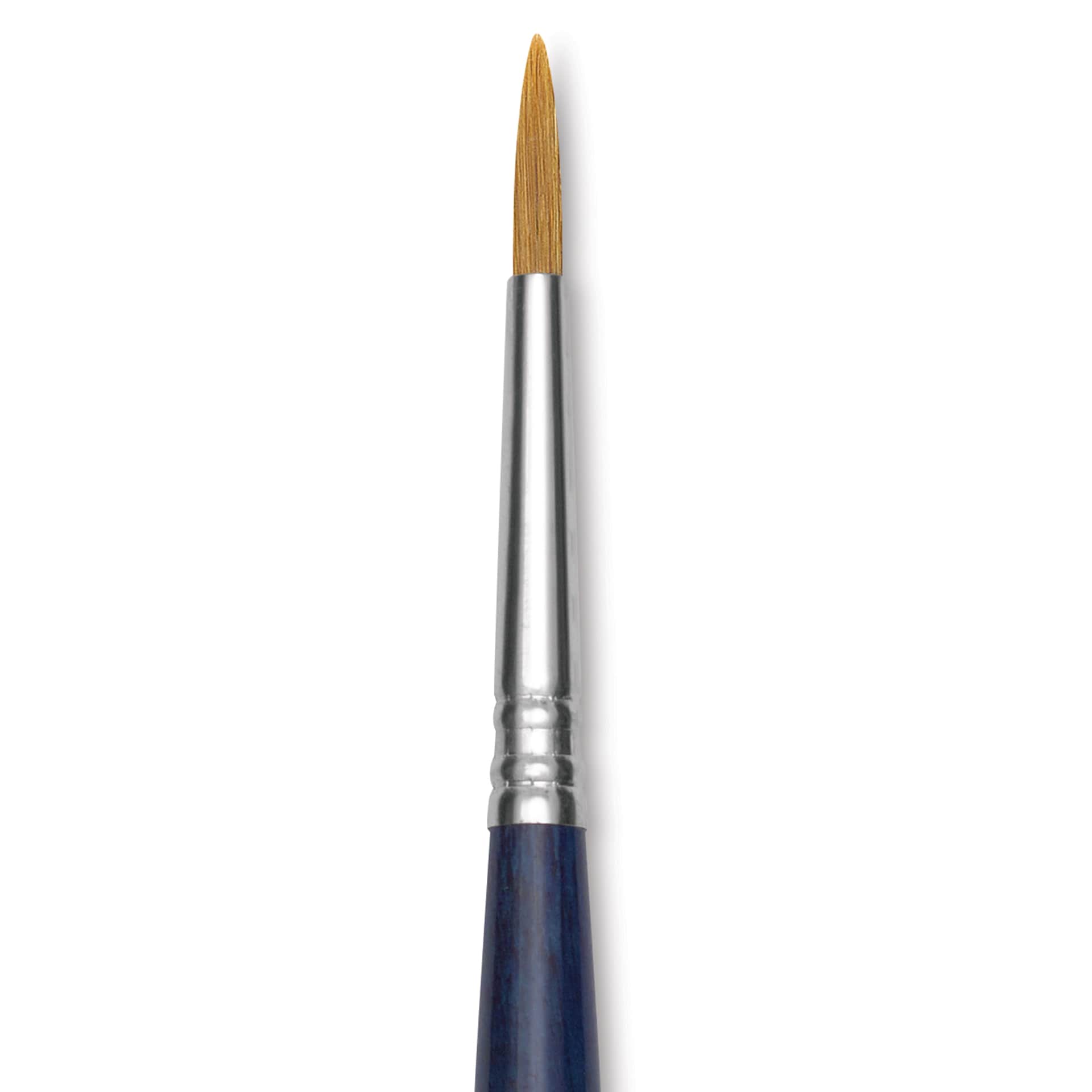 Escoda Chronos Brush - Long Handle, Round, Size 4, close-up