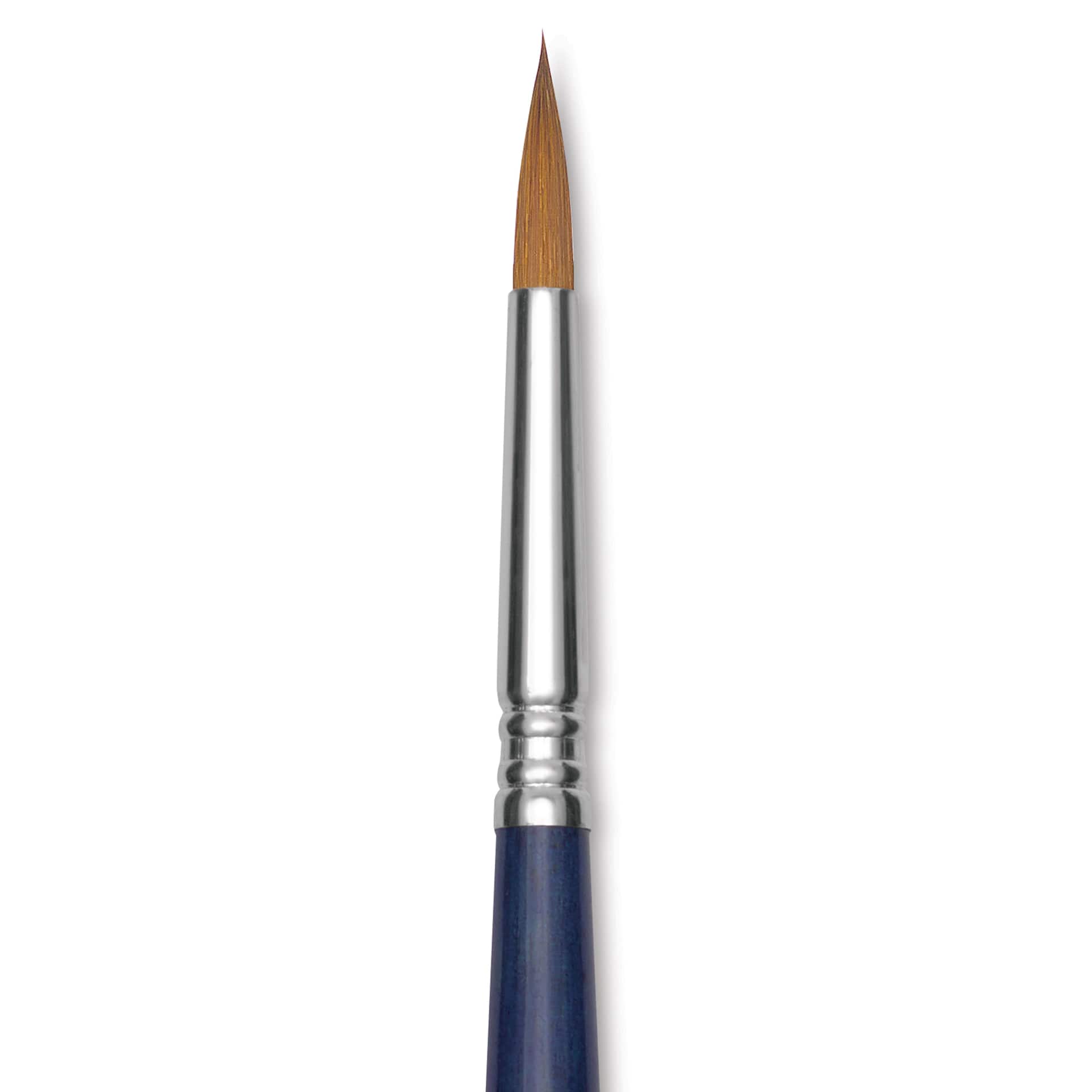 Escoda Chronos Brush - Long Handle, Round, Size 8, close-up