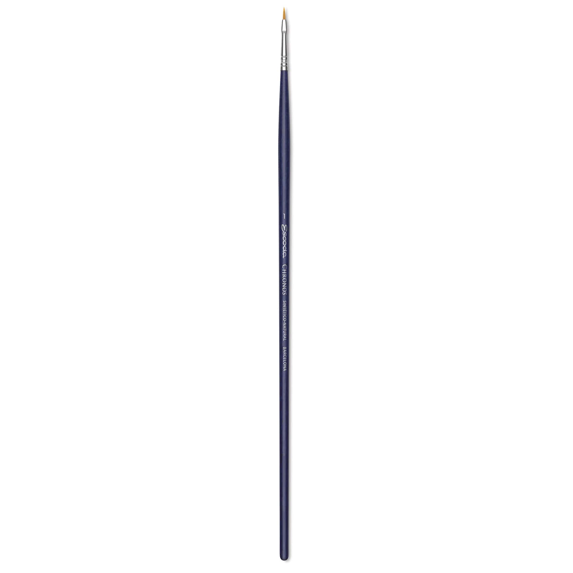 Escoda Chronos Brush - Long Handle, Filbert, Size 1
