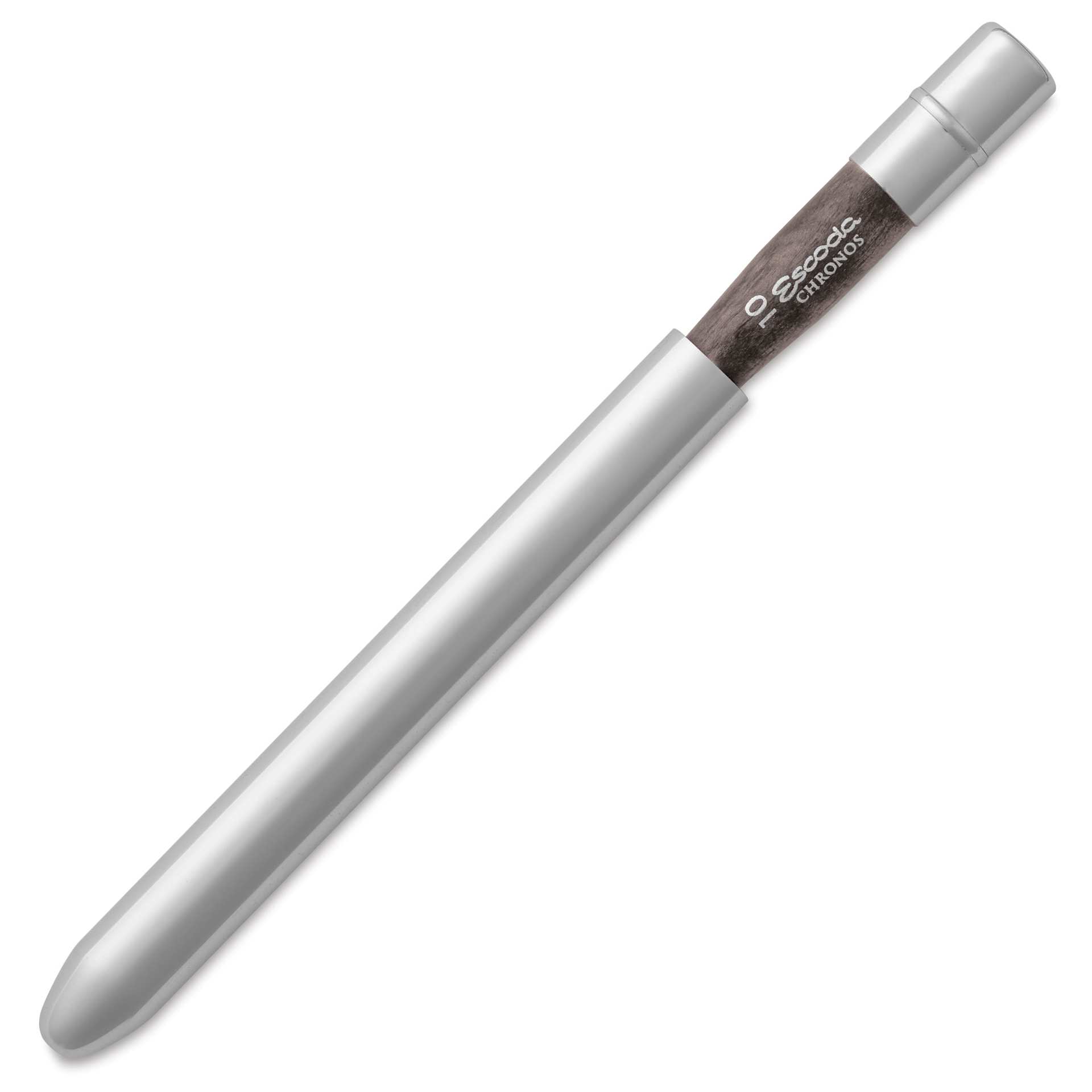Escoda Chronos Synthetic Blend Travel Brush - Round, Size 10, brush inserted inside handle