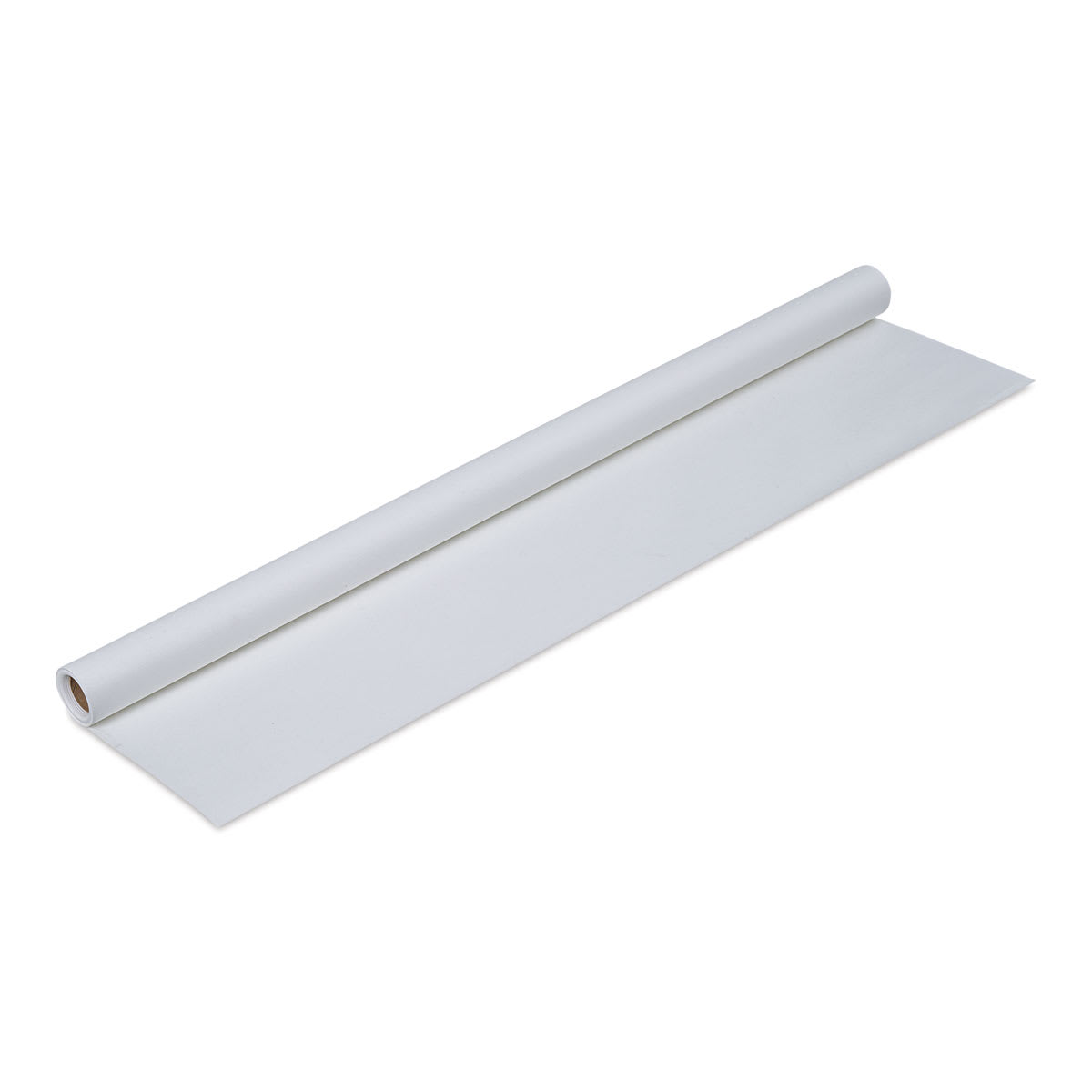 Canson Foundation Canva-Paper - Roll, 48" x 5 yds, White partially unrolled