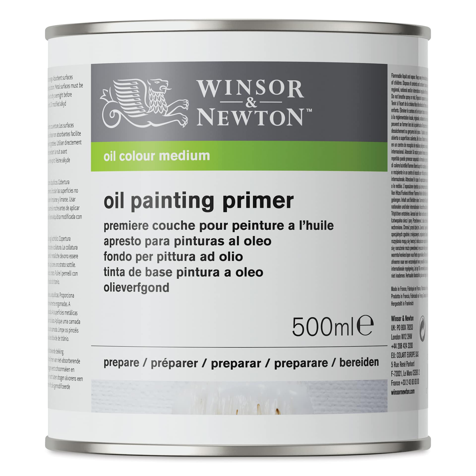 Winsor & Newton Oil Primer - 500 ml