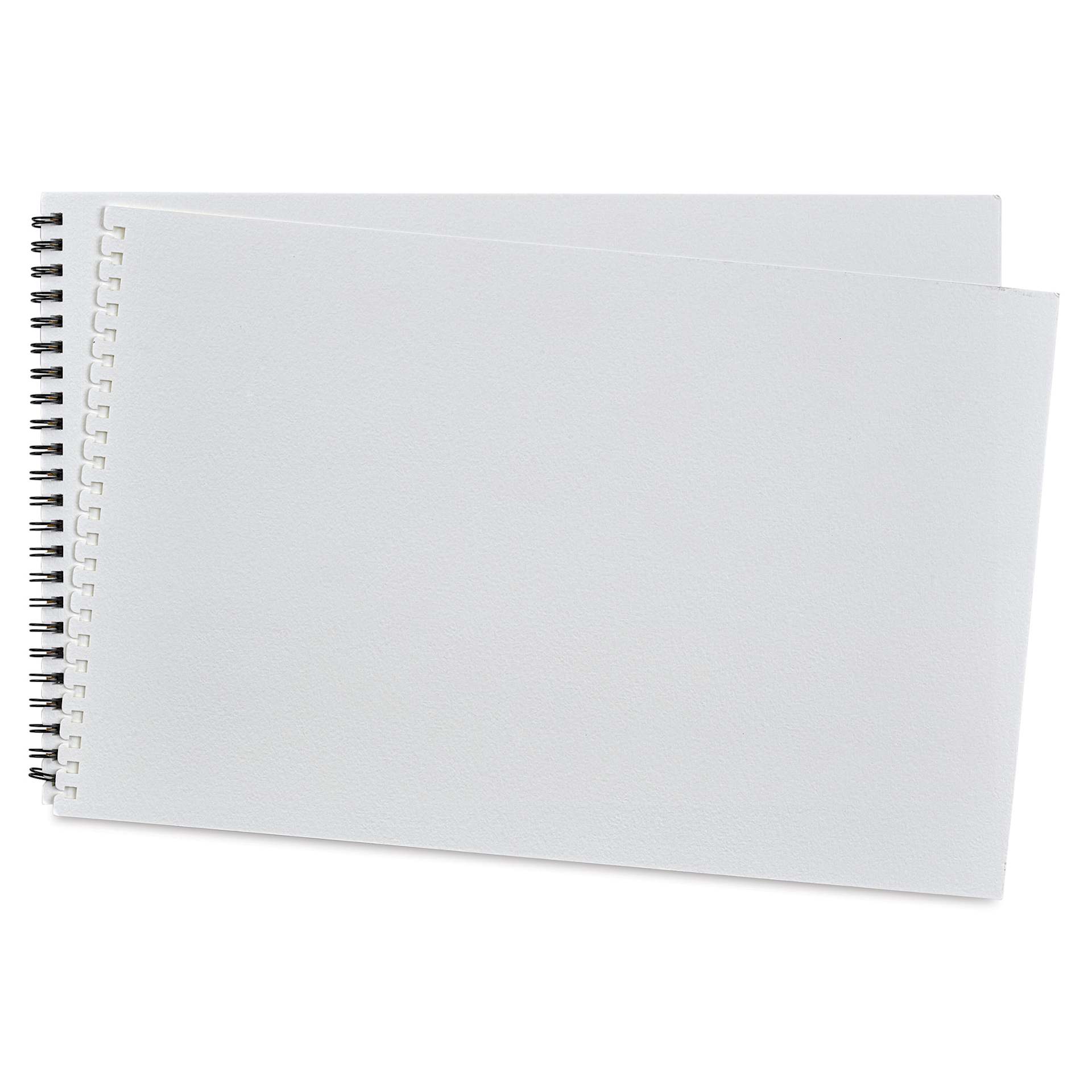 Grumbacher Acrylic In & Out Pad - 12" x 18", 24 sheets, 140 lb open with one pulled sheet set on top