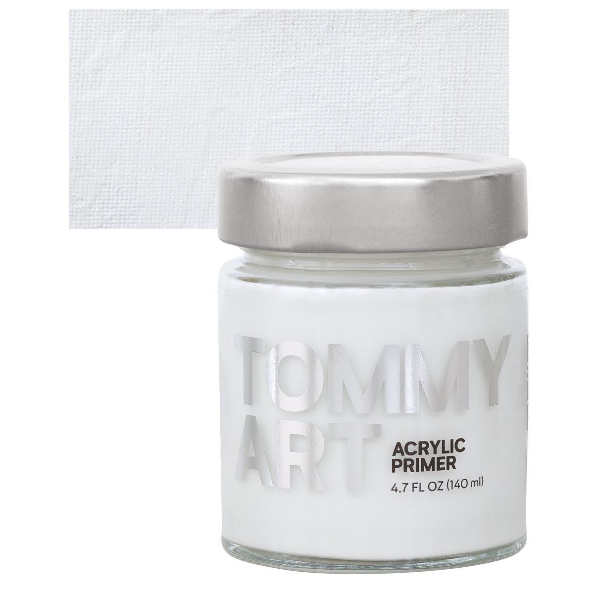 Tommy Art DIY System - Acrylic Primer, 140 ml and swatch