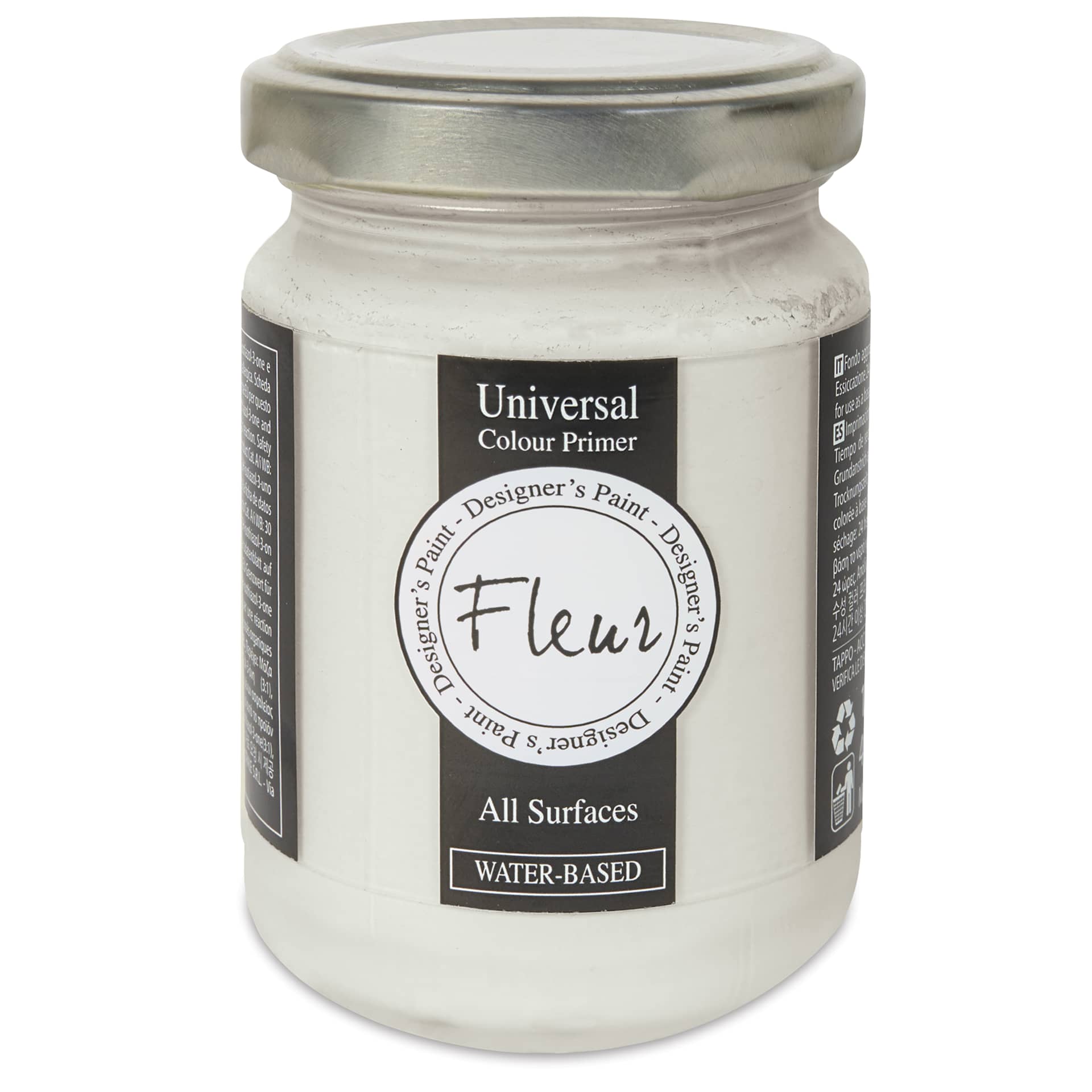 Fleur Universal Primer - Light Grey, 130 ml Jar