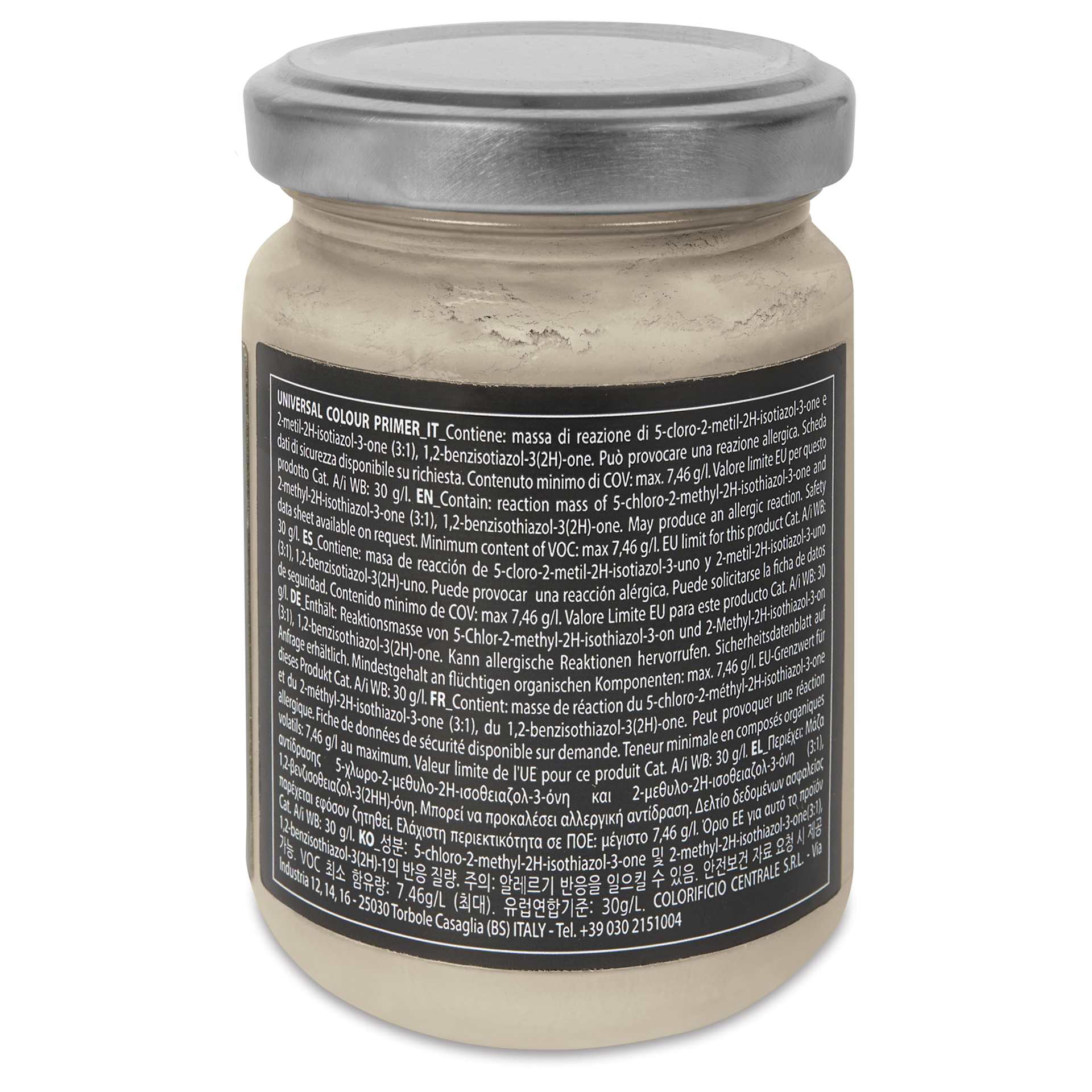 Fleur Universal Primer - Brown Grey, 130 ml Jar back