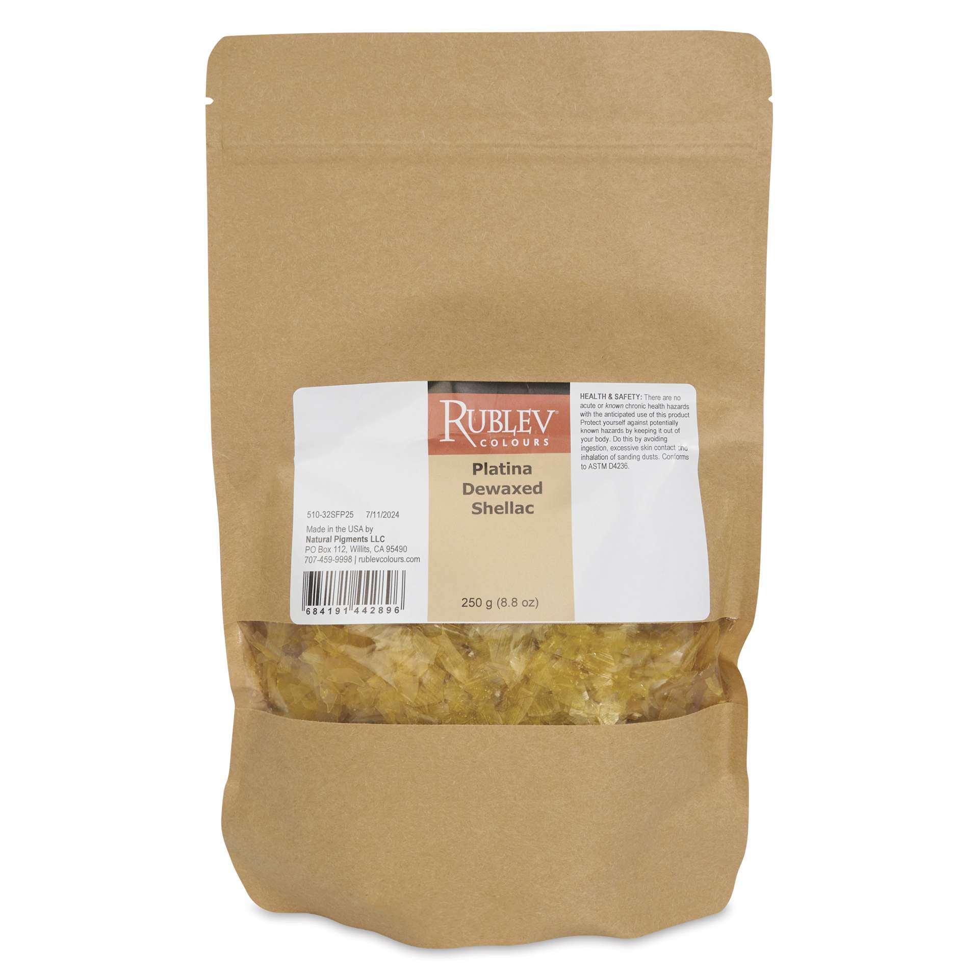 Rublev Platina Dewaxed Shellac - 250 g