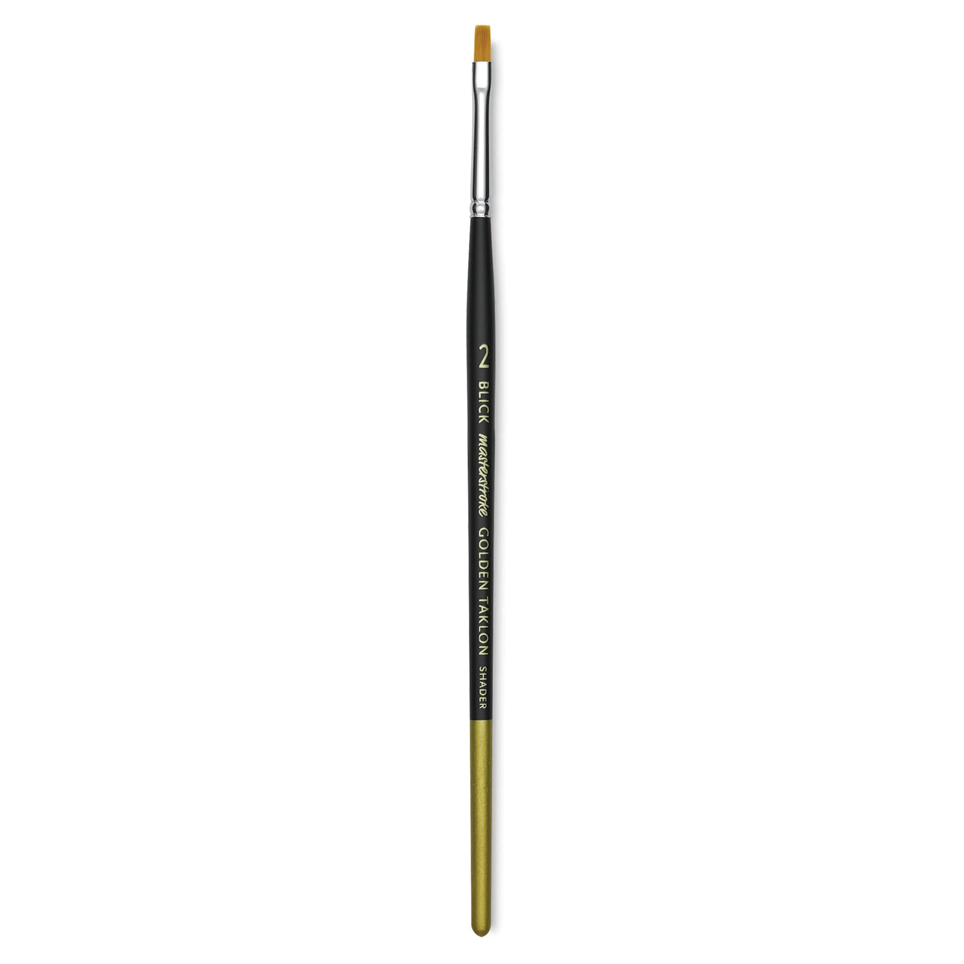 Blick Masterstroke Golden Taklon Brush - Shader, Short Handle, Size 2