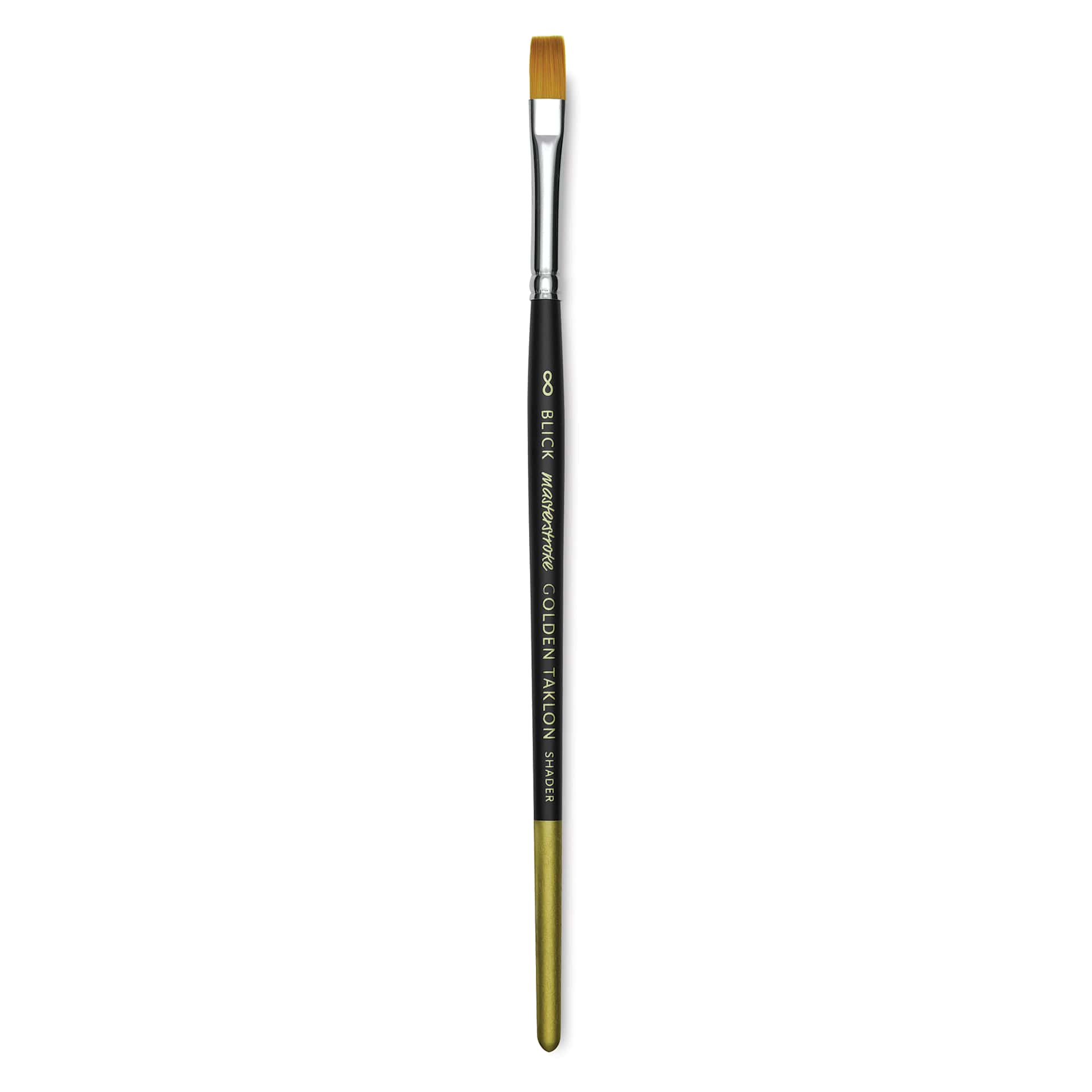 Blick Masterstroke Golden Taklon Brush - Shader, Short Handle, Size 8