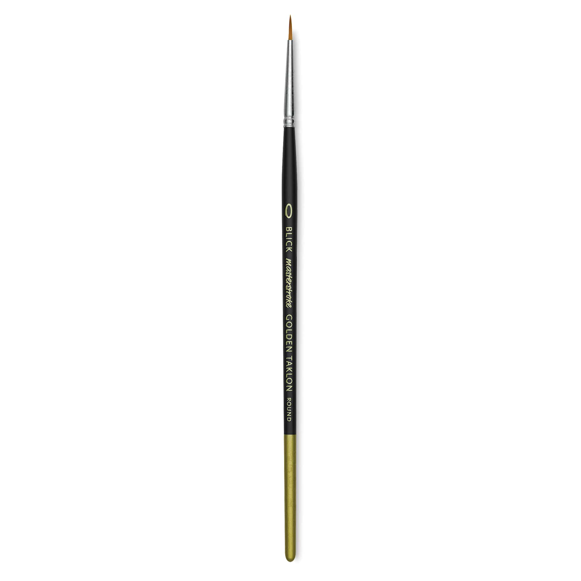 Blick Masterstroke Golden Taklon Brush - Round, Short Handle, Size 0