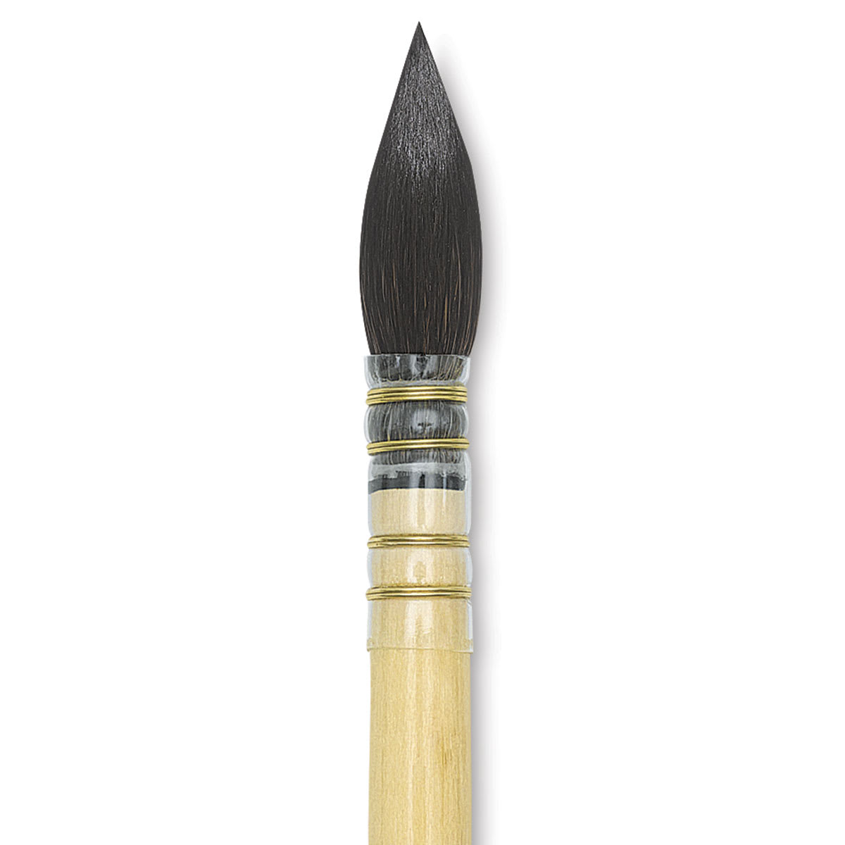 Da Vinci Petit Gris Pur Blue Squirrel Brush - Quill, Short Handle, Size 3