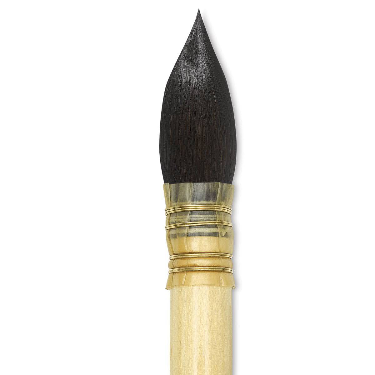 Da Vinci Petit Gris Pur Blue Squirrel Brush - Quill, Short Handle, Size 10