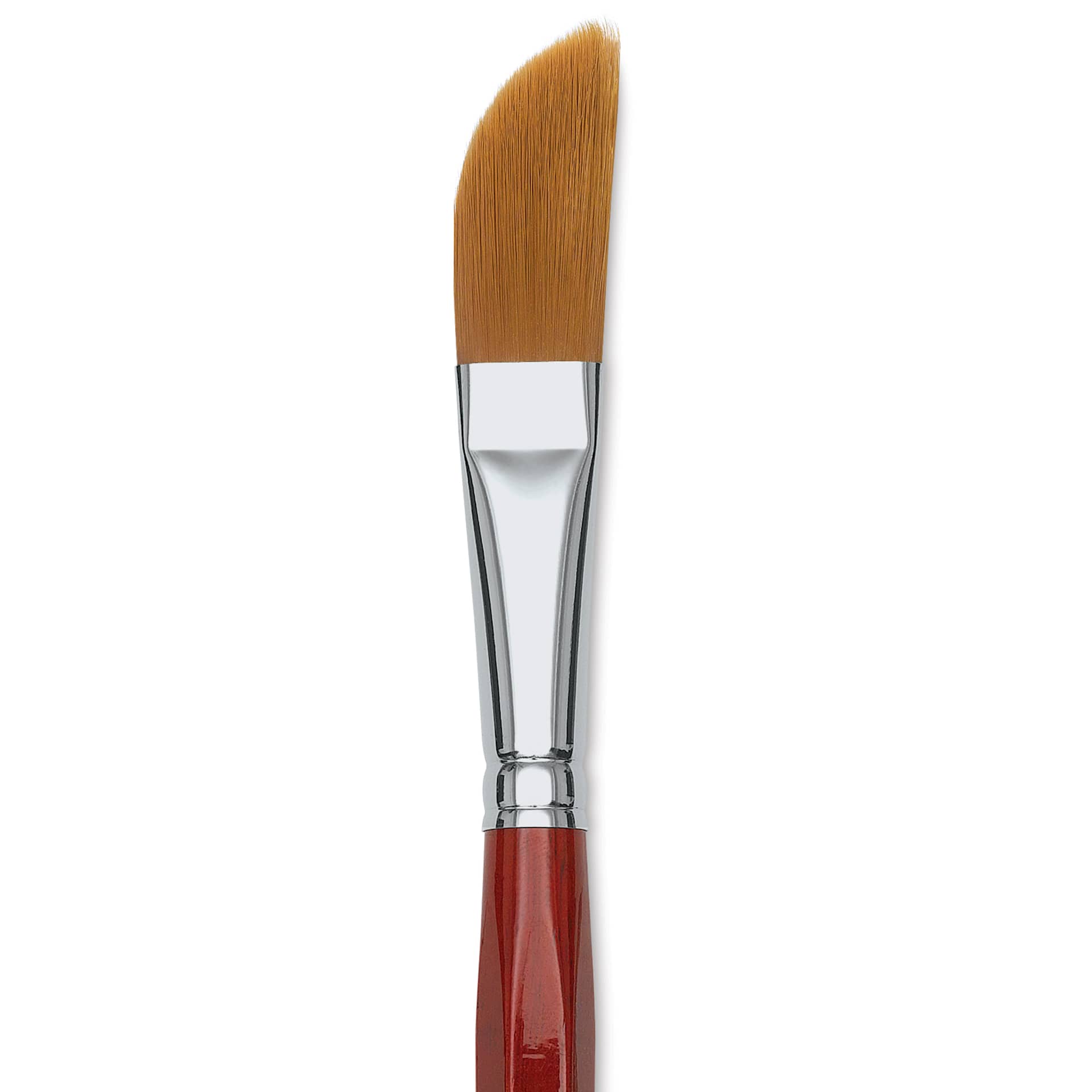 Da Vinci Cosmotop Spin Brush - Slanted Liner, Short Handle, Size 20, close up