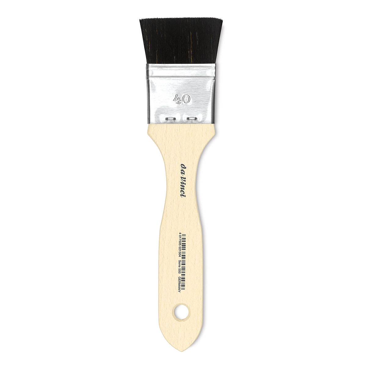 Da Vinci Black Goat Hair Brush - Wash Mottler, Size 40