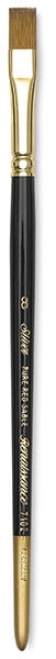 Renaissance Red Sable for Watermedia - Bright Brush shown upright
