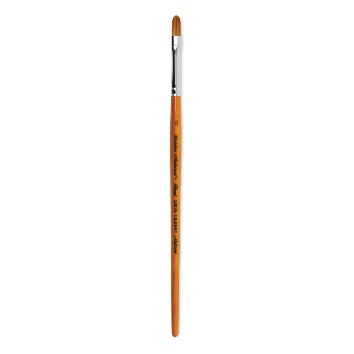 Silver Brush Golden Natural Brush - Filbert, Size 6