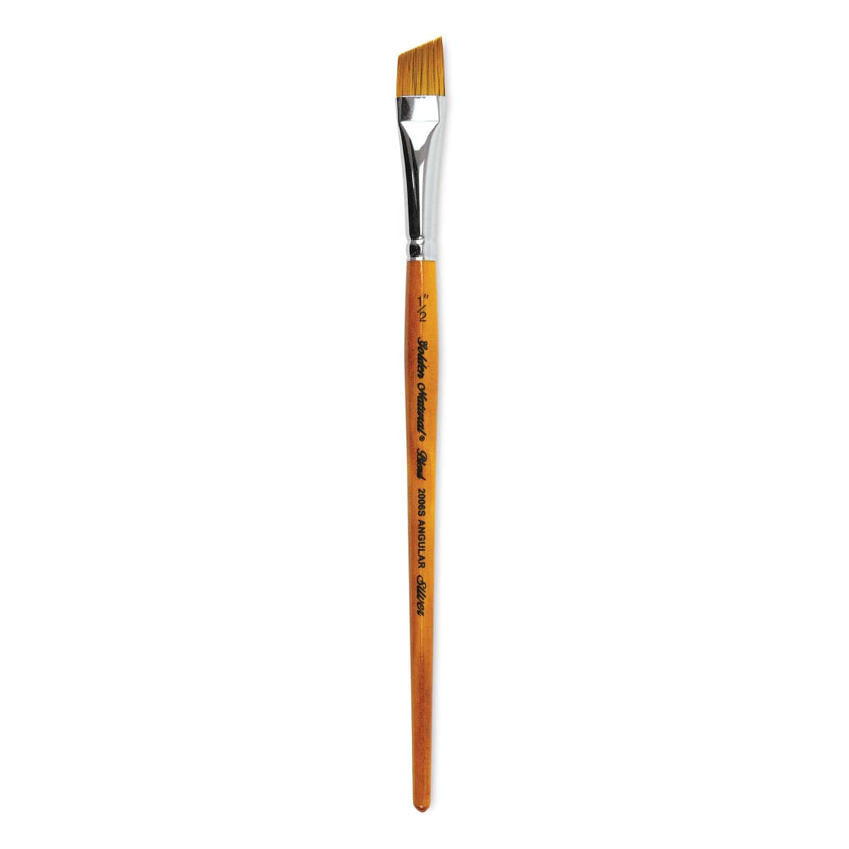 Silver Brush Golden Natural Brush - Angular, Size 1/2"