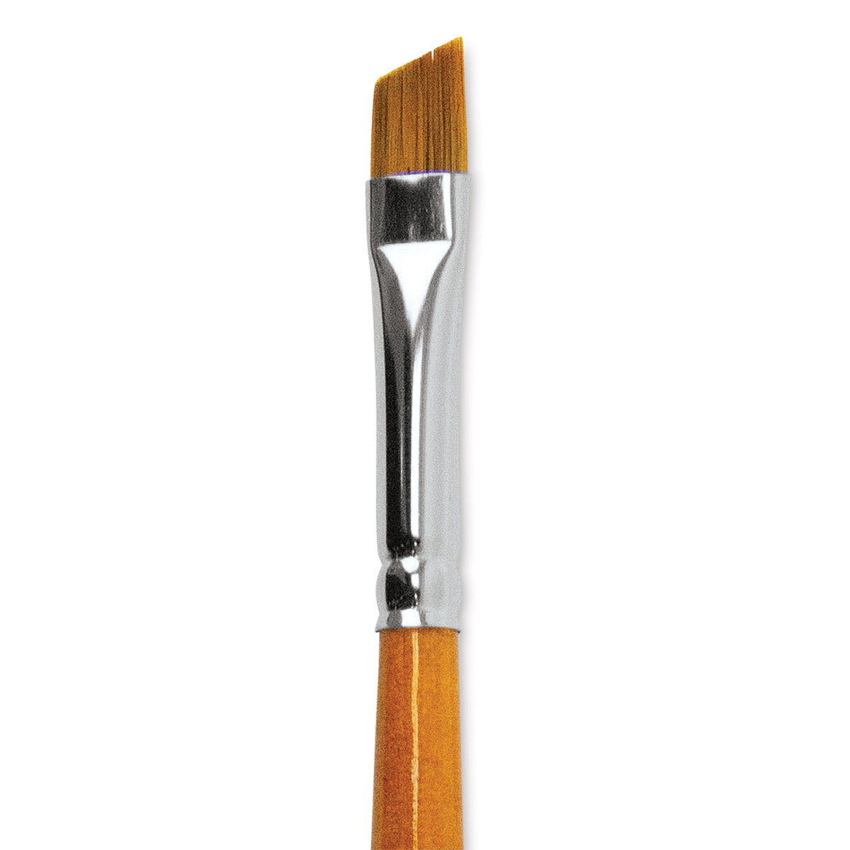 Silver Brush Golden Natural Brush - Angular, Size 1/4" close up