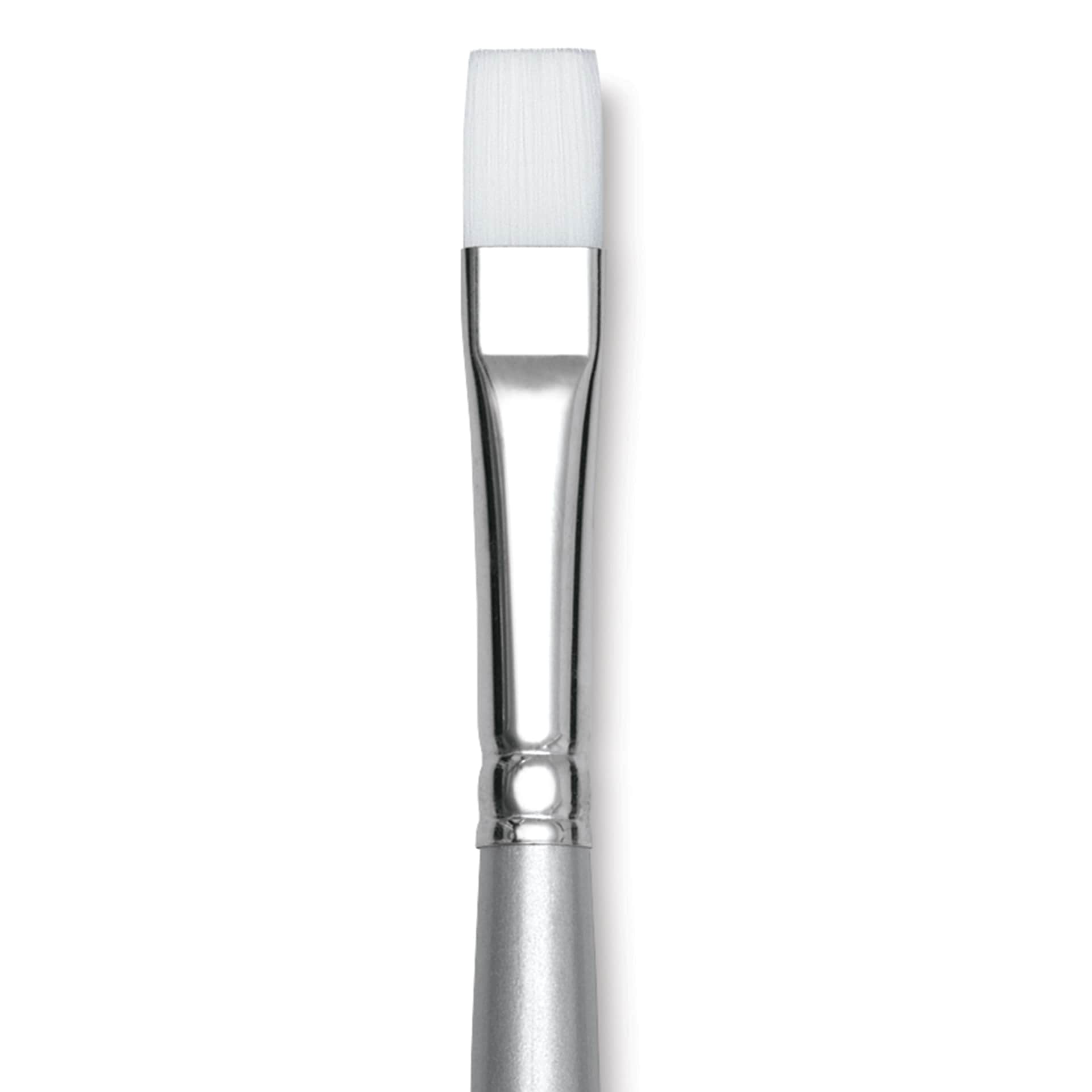 Silver Brush Silverwhite Synthetic Brush - Bright, Short Handle, Size 10