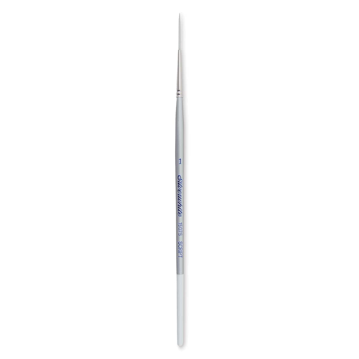 Silver Brush Silverwhite Synthetic Brush - Script Liner, Short Handle, Size 1