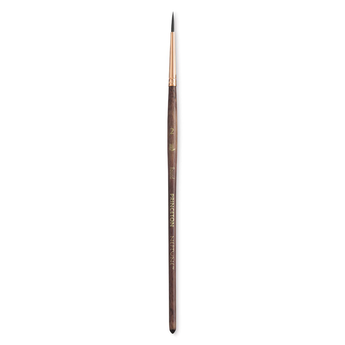 Princeton Neptune Synthetic Squirrel Brush - Round, Short Handle, Size 2