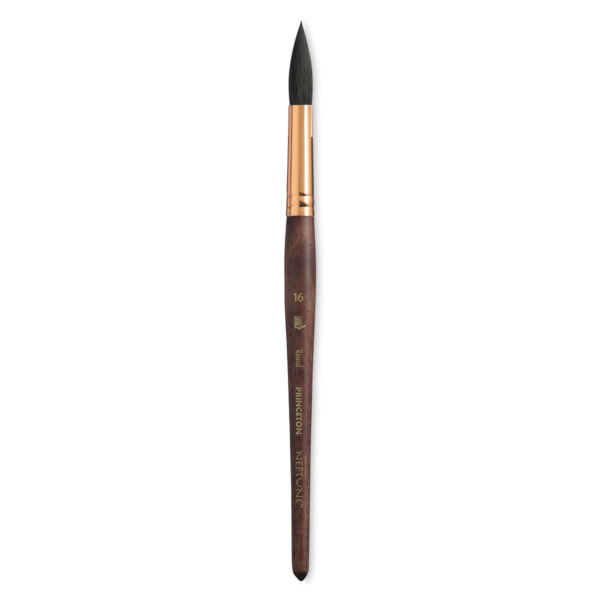 Princeton Neptune Synthetic Squirrel Brush - Round, Short Handle, Size 16