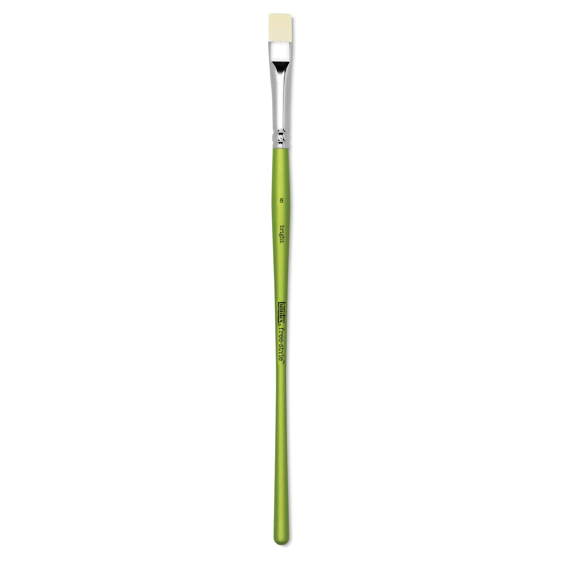 Liquitex Freestyle Brush - Bright, Long Handle, Size 8