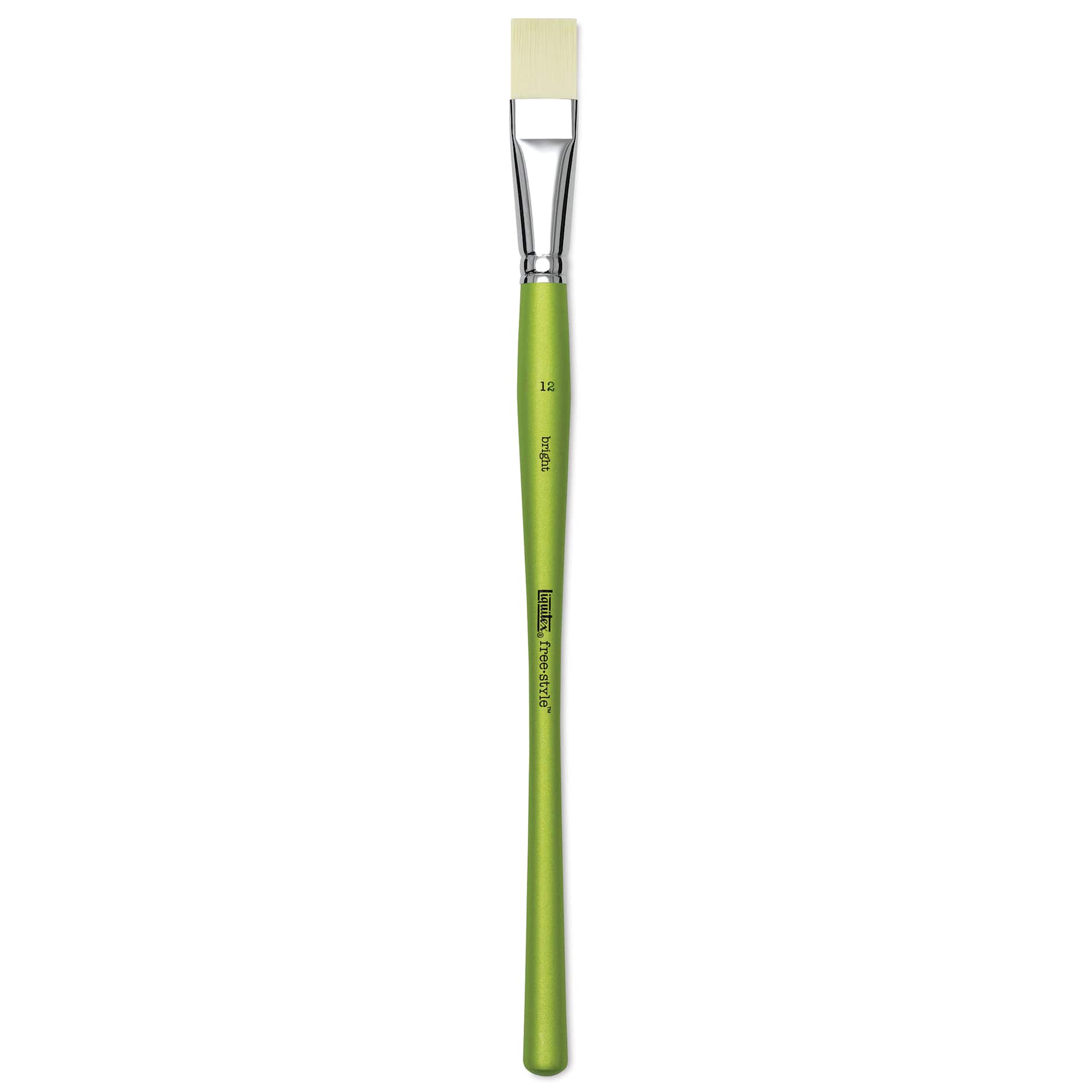 Liquitex Freestyle Brush - Bright, Long Handle, Size 12