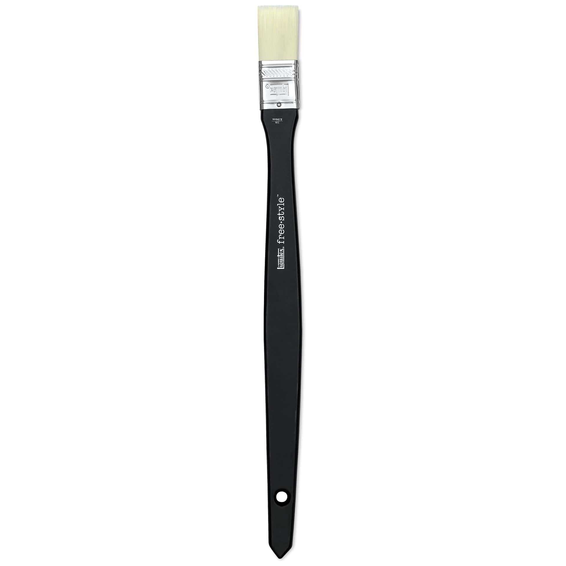 Liquitex Freestyle Brush - Broad Flat, Long Handle, 1"