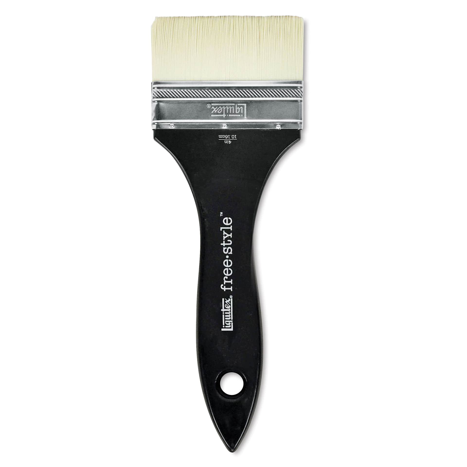 Liquitex Freestyle Brush - Broad Flat, Long Handle, 4"