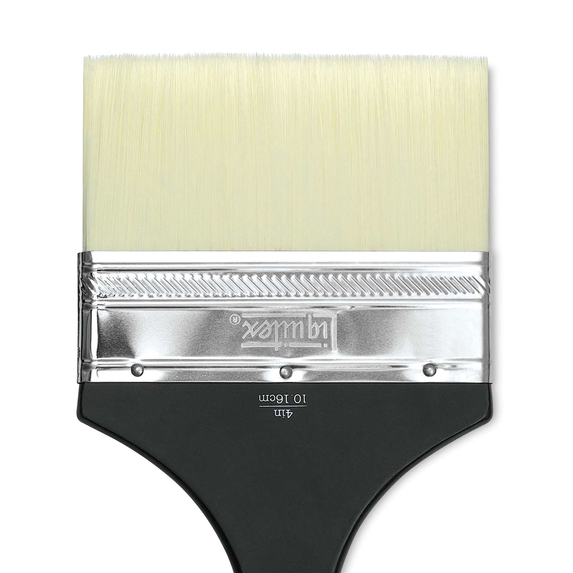 Liquitex Freestyle Brush - Broad Flat, Short Handle, 4", close-up