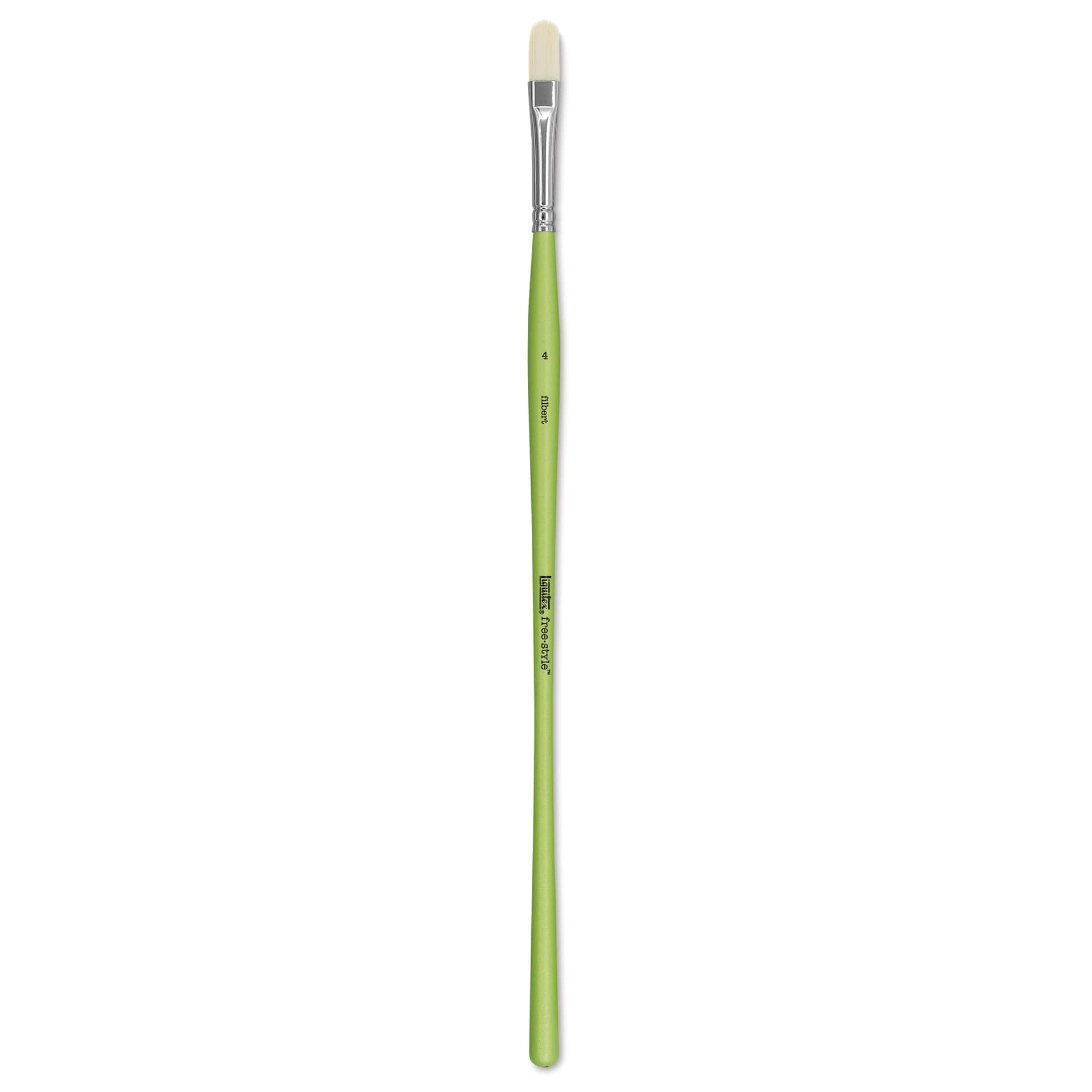 Liquitex Freestyle Brush - Filbert, Long Handle, Size 4