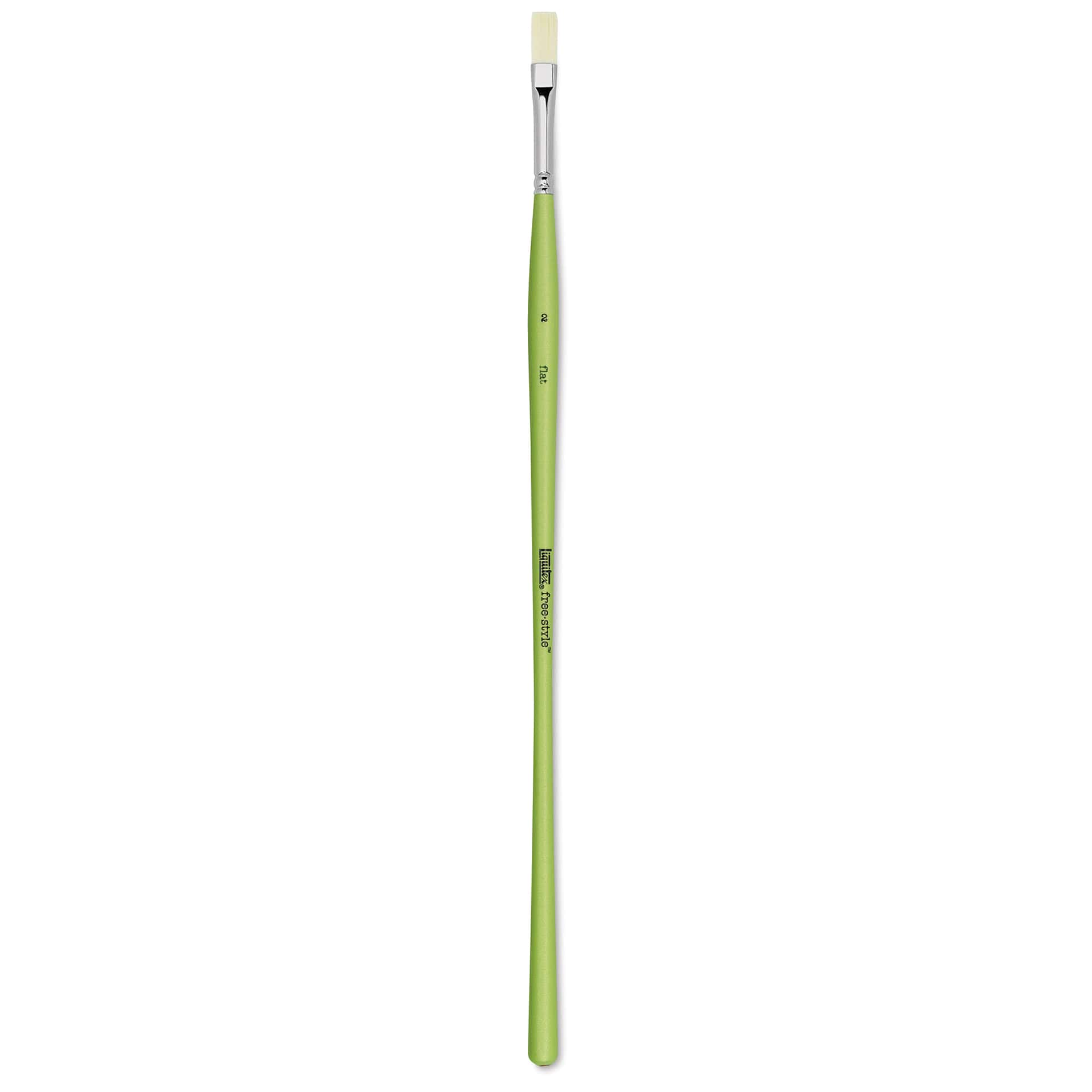 Liquitex Freestyle Brush - Flat, Long Handle, Size 2